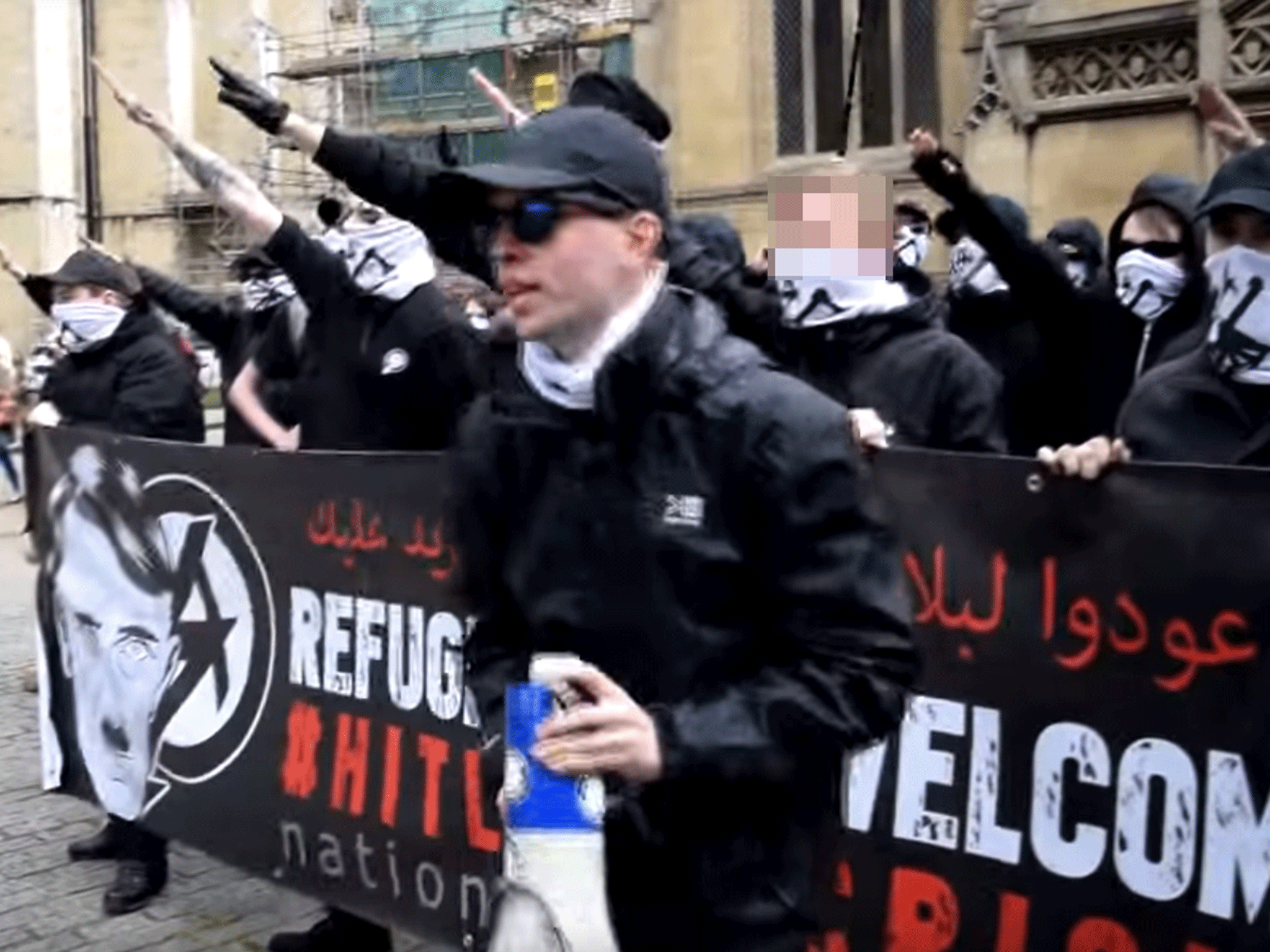 National Action demonstrating in York in June 2016