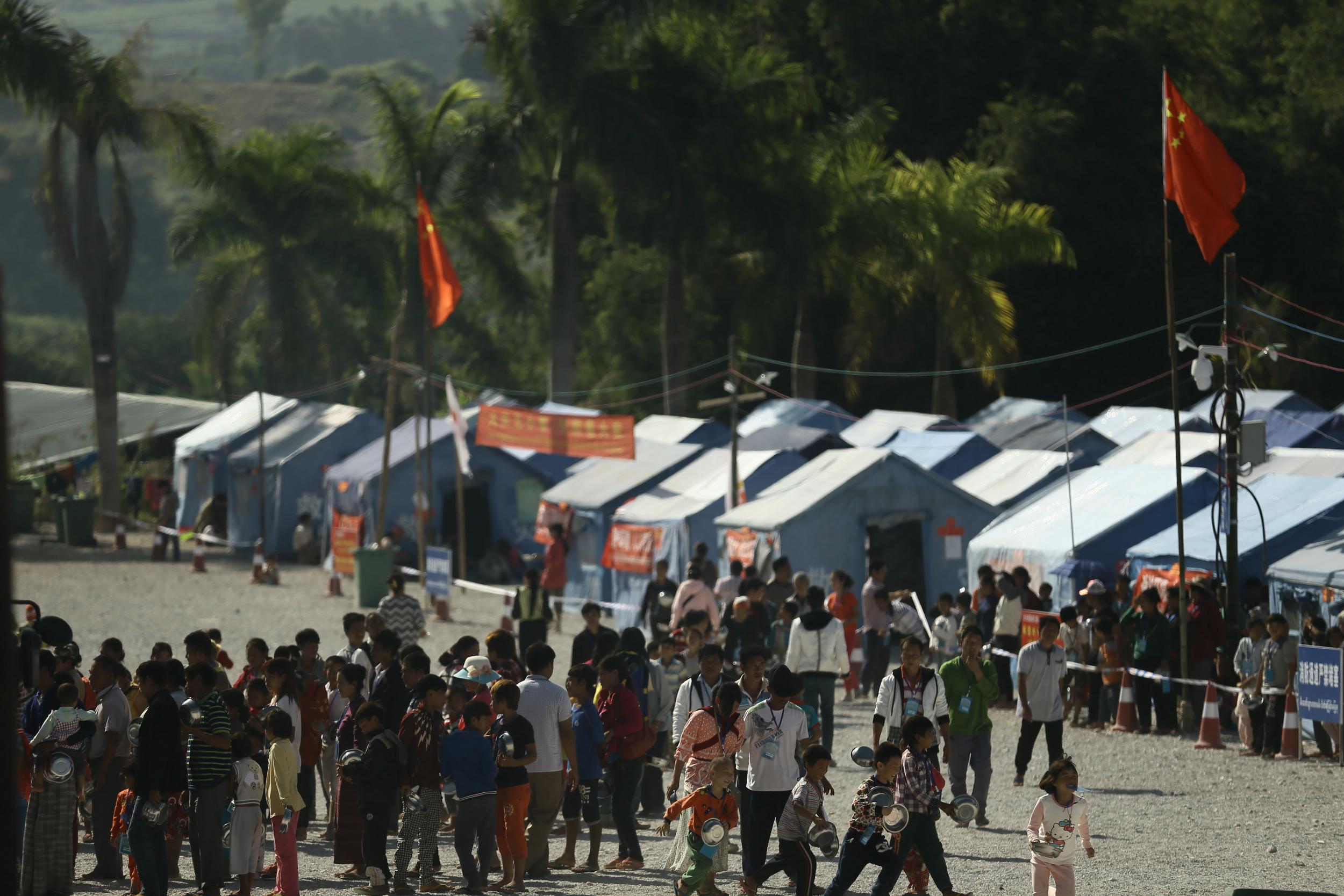 Thousands of refugees fled into Chinese territory in November due to fighting in northern Myanmar, with minor damage and injuries reported in China from stray shells and bullets