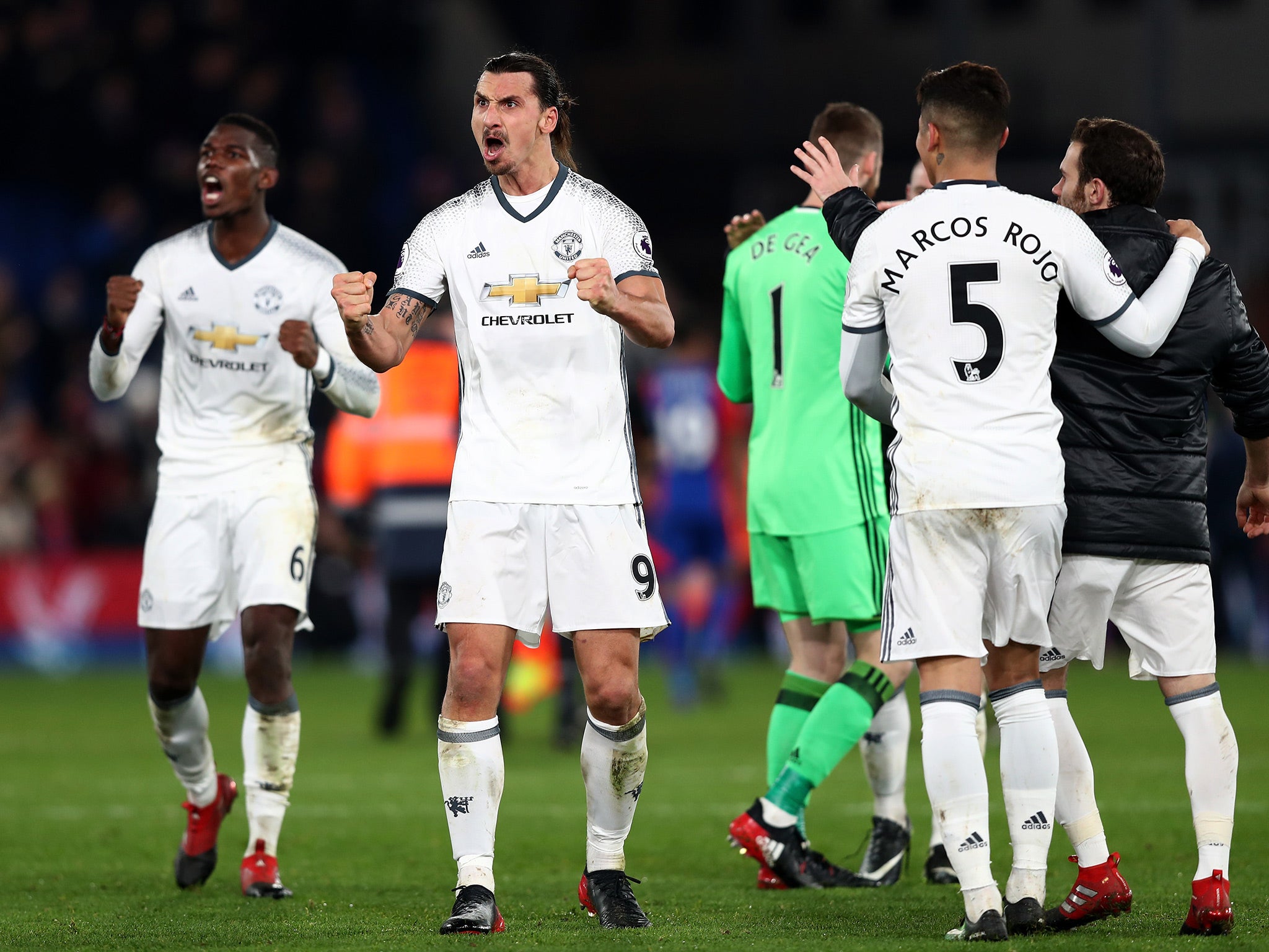 Ibrahimovic's goal gave United an important win at Selhurst Park