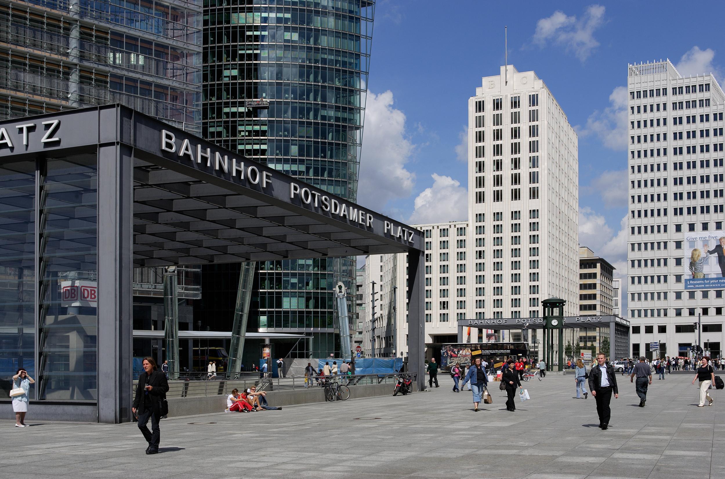 Glossy Potsdamer Platz