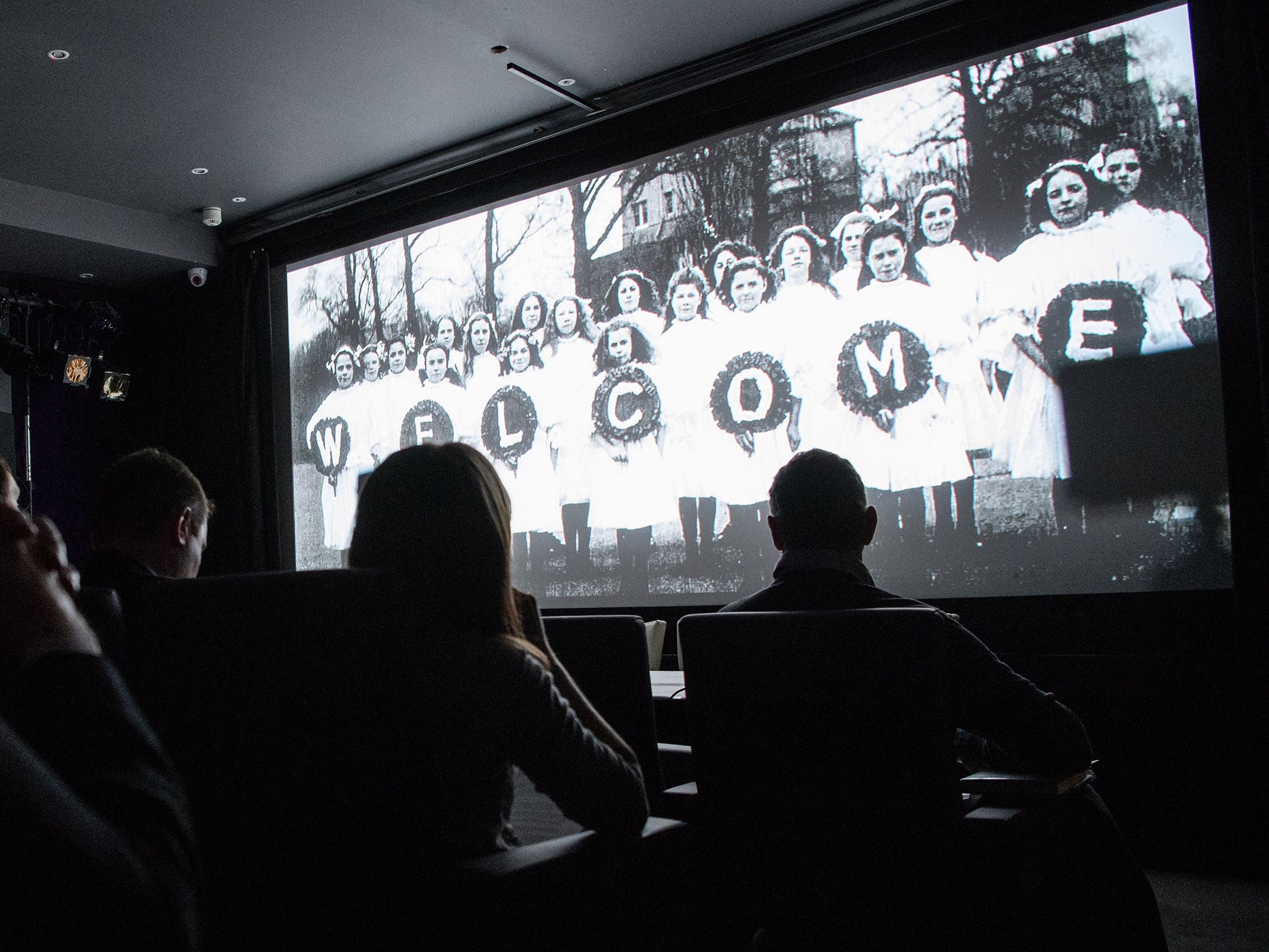 Footage of the children's home shown at the launch of a report by the Shirley Oaks Survivors Association in London on Thursday