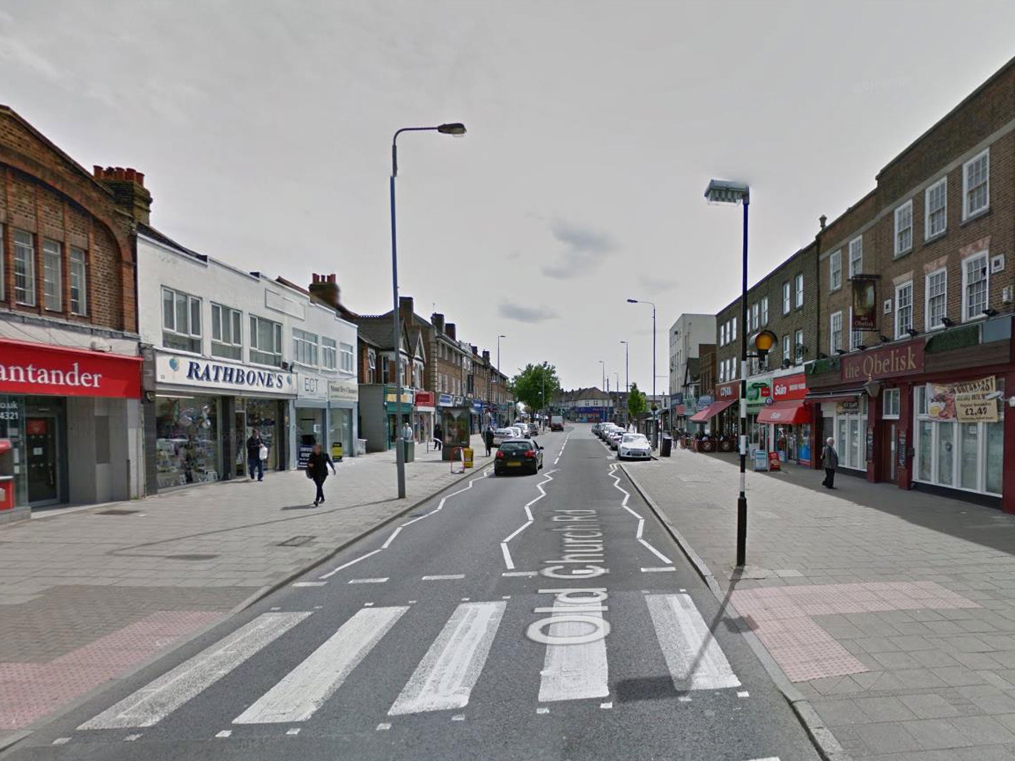 The woman was attacked in Old Church Road, Chingford