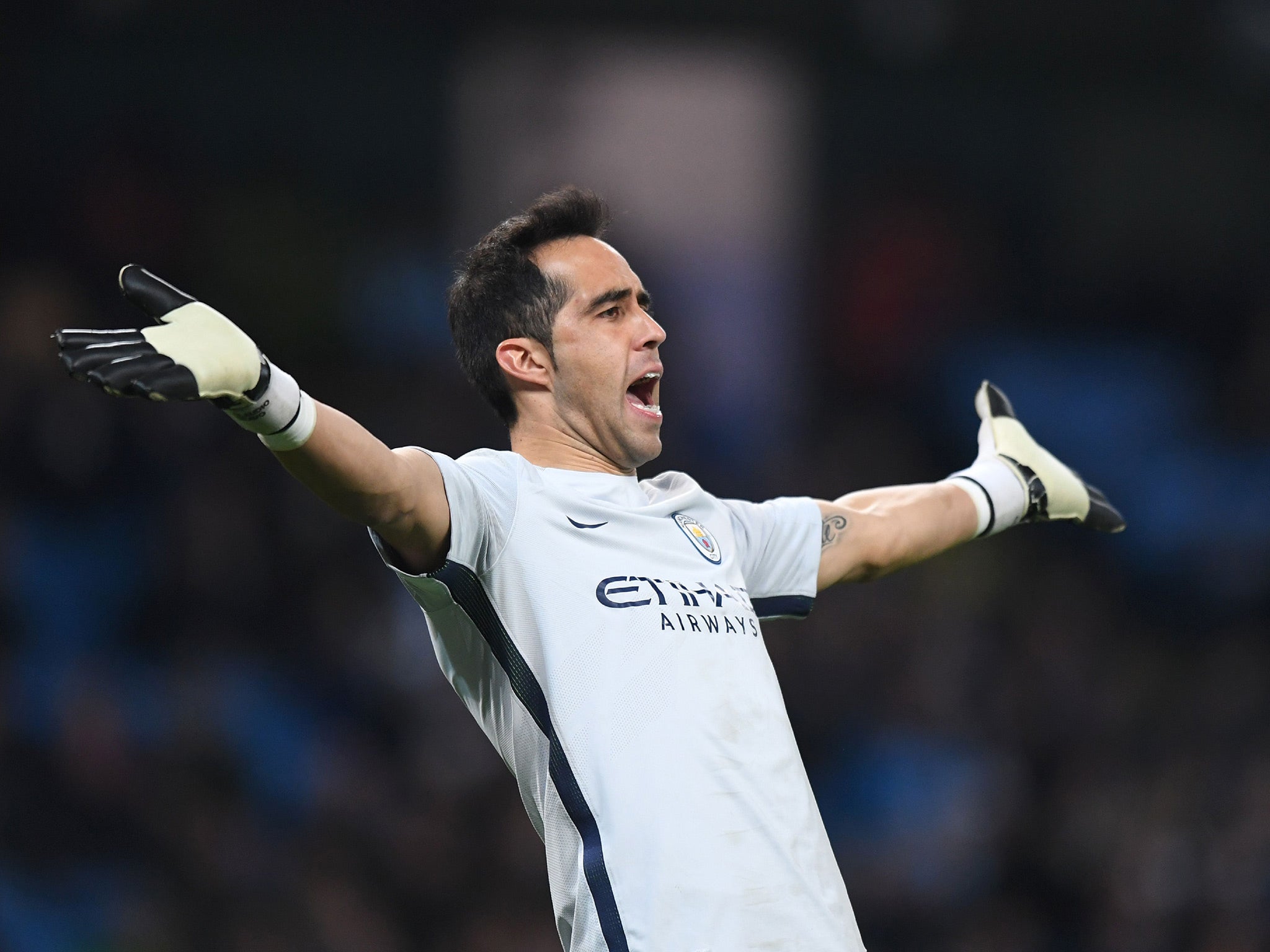 &#13;
Claudio Bravo has made several high-profile mistakes since arriving at the Etihad &#13;