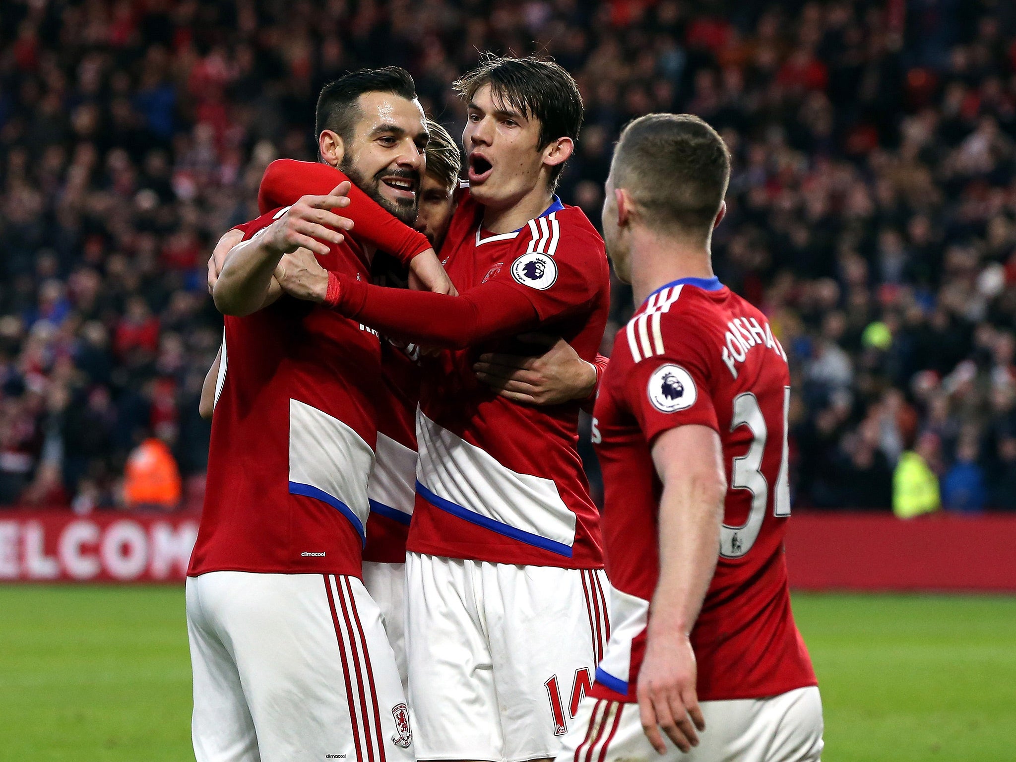 Negredo bagged a brace as Middlesbrough won comfortably