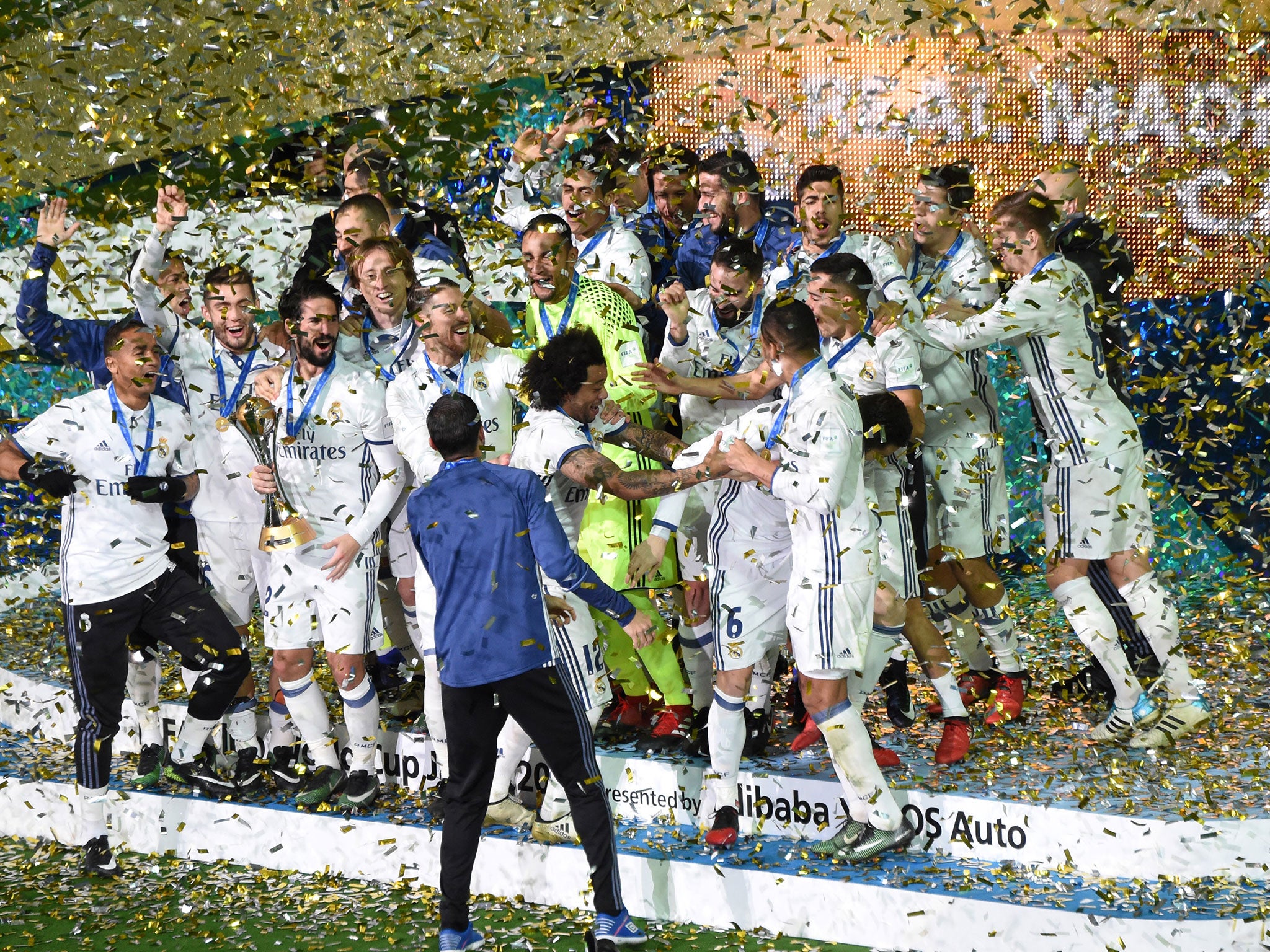 Madrid celebrate their title