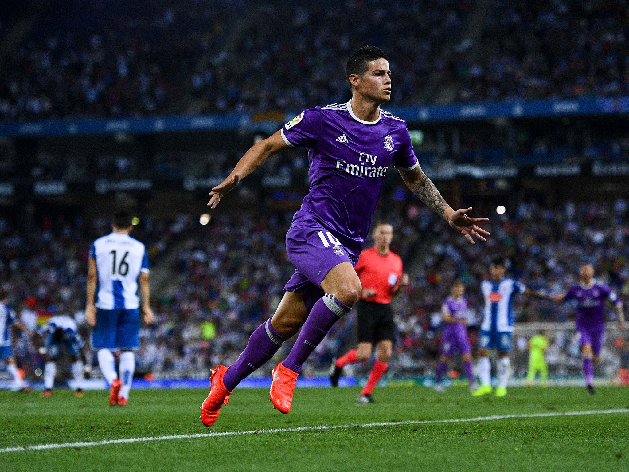 James Rodriguez has struggled to cement a first-team spot for himself at Real Madrid