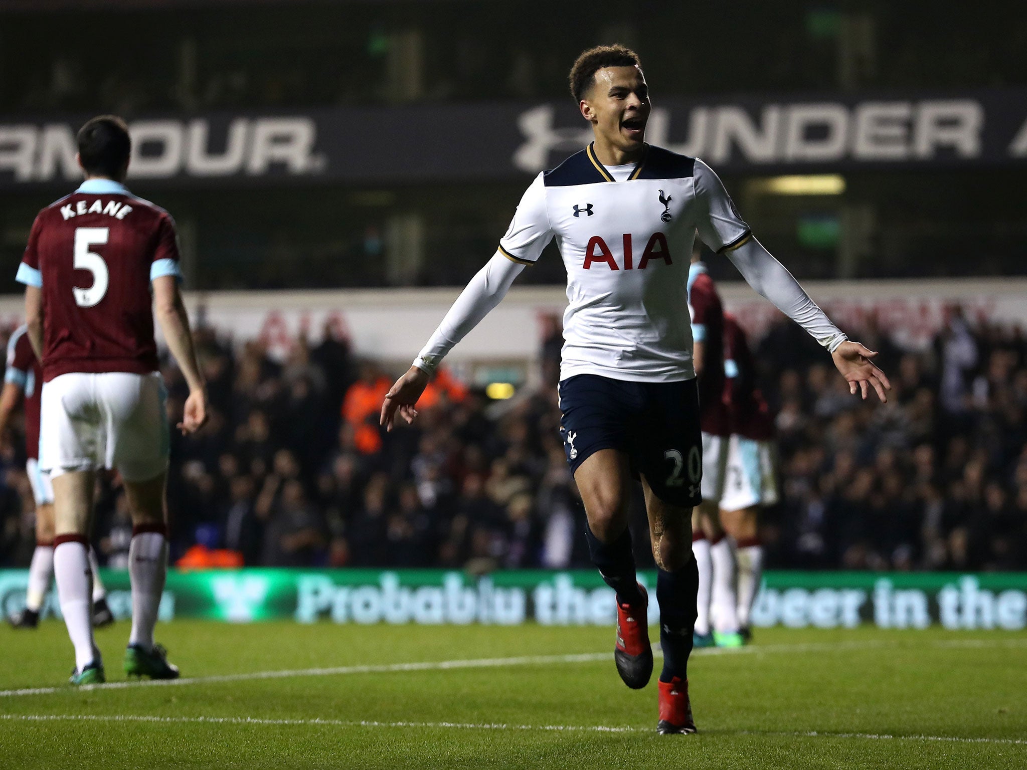 Dele Alli scored Tottenham's equaliser