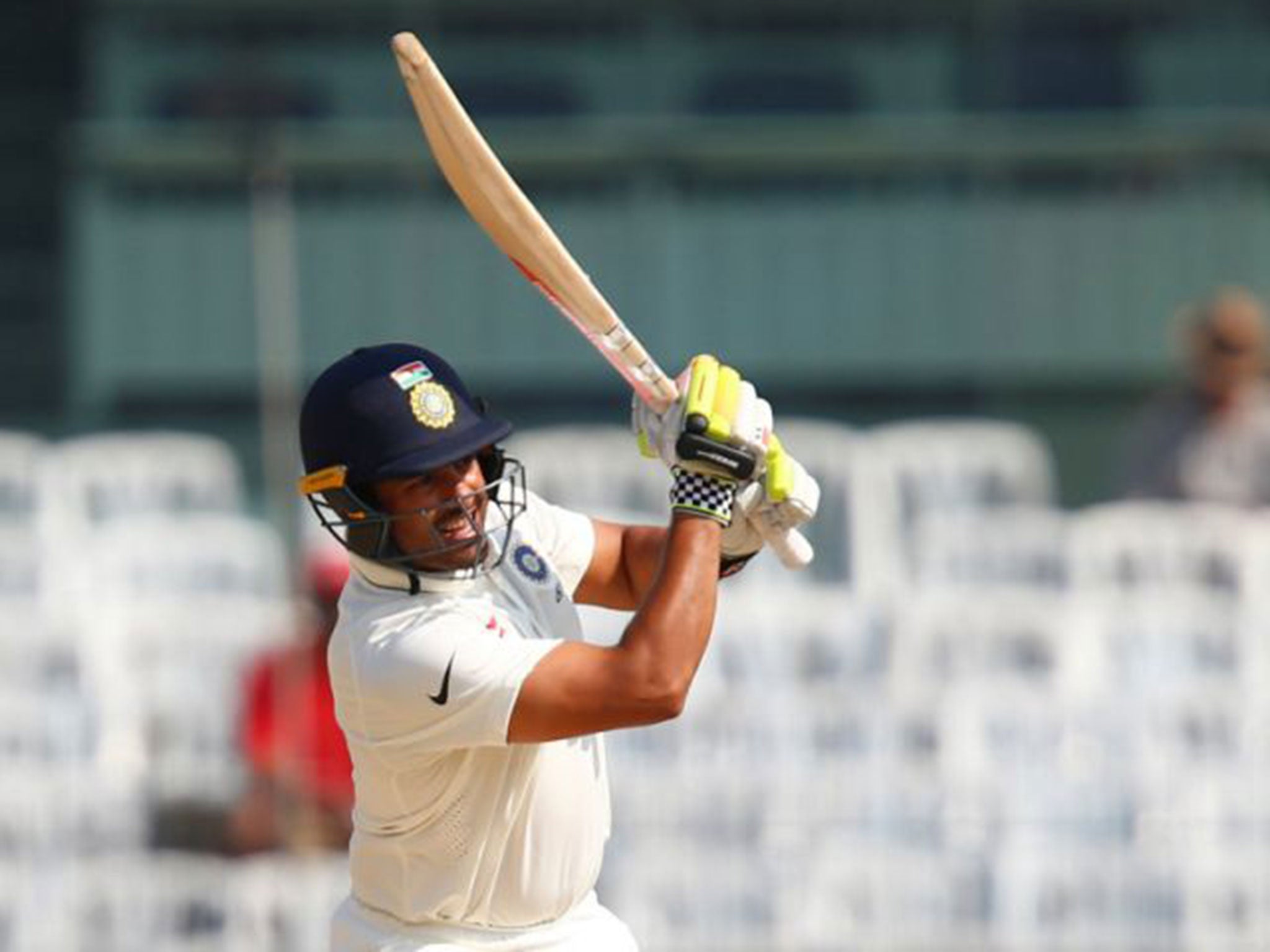 &#13;
Nair became the third player to turn his maiden century into a triple-hundred &#13;