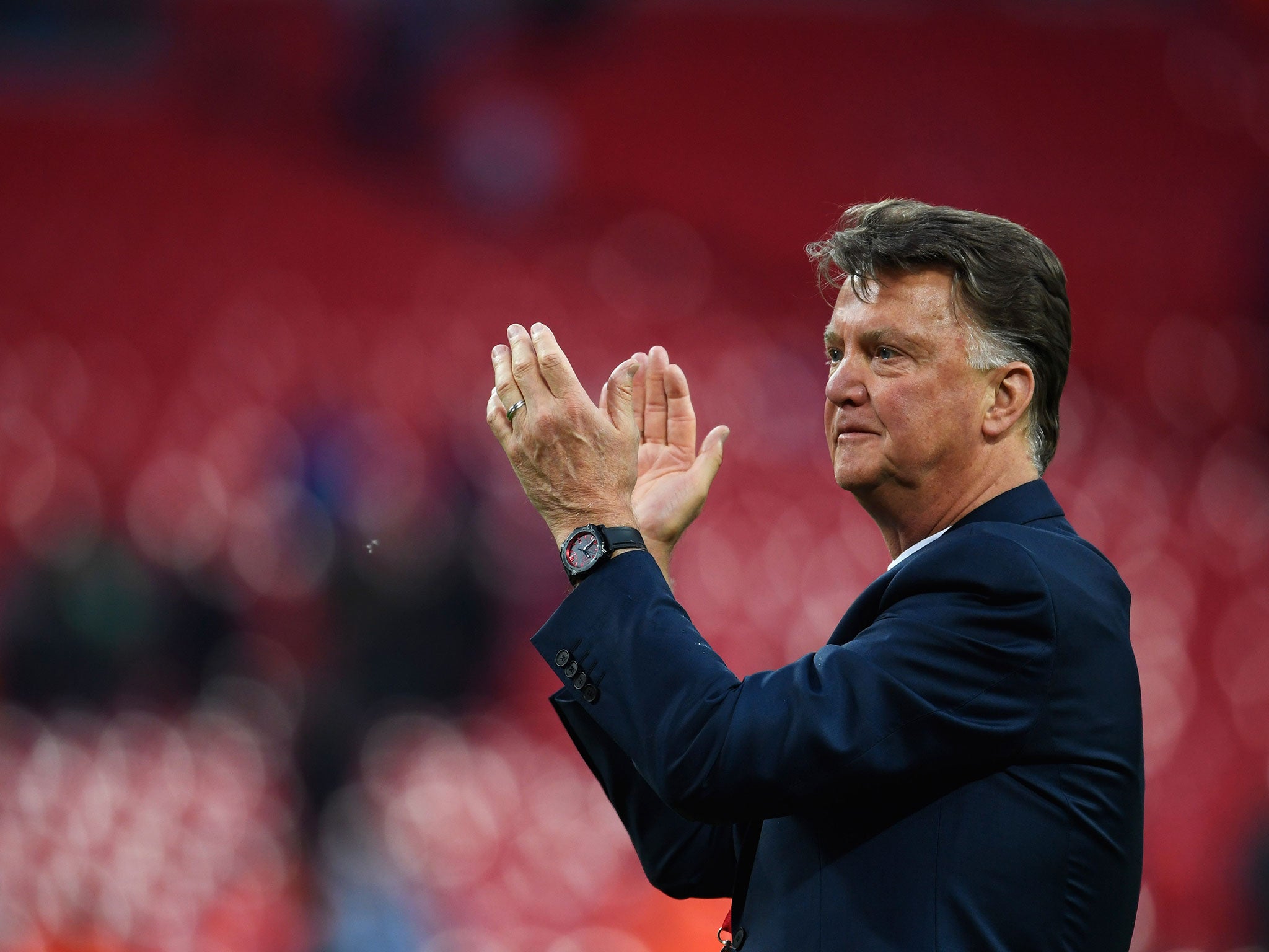 Louis van Gaal was dismissed by Manchester United last May