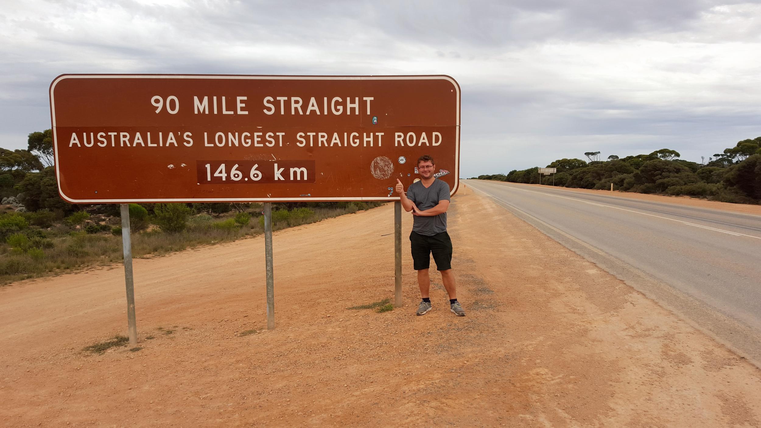 This is the sort of sight you can expect to see in a landscape so remote