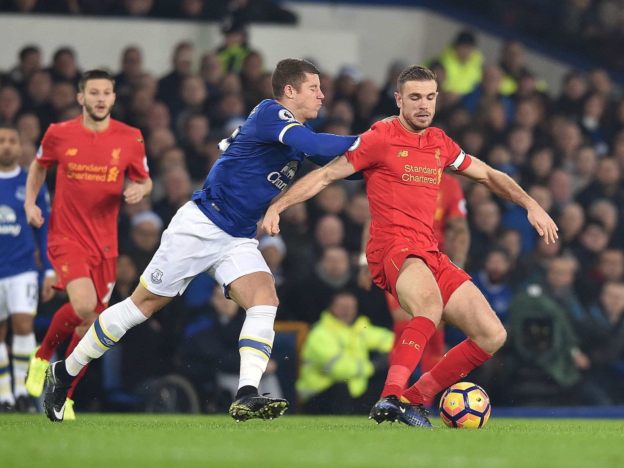 Carragher and Neville both felt Barkley should have been sent-off