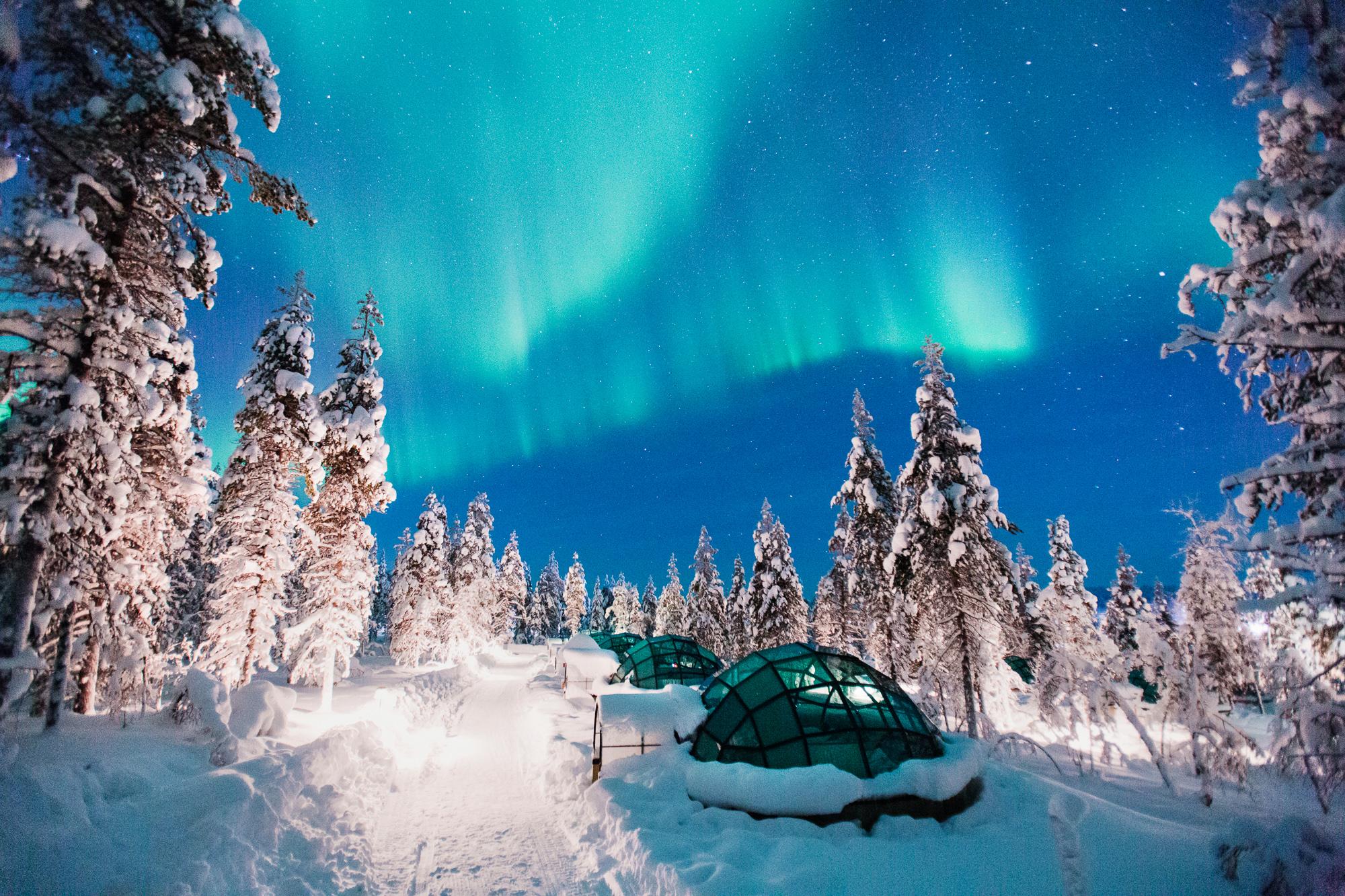 Kakslauttanen igloos