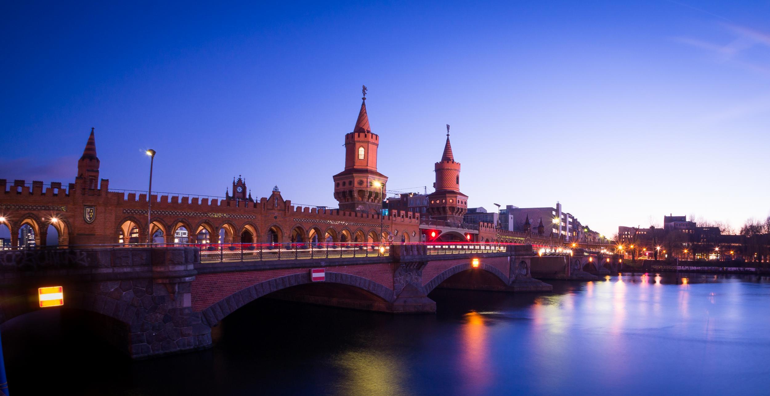 Berlin's Oberbaum bridge