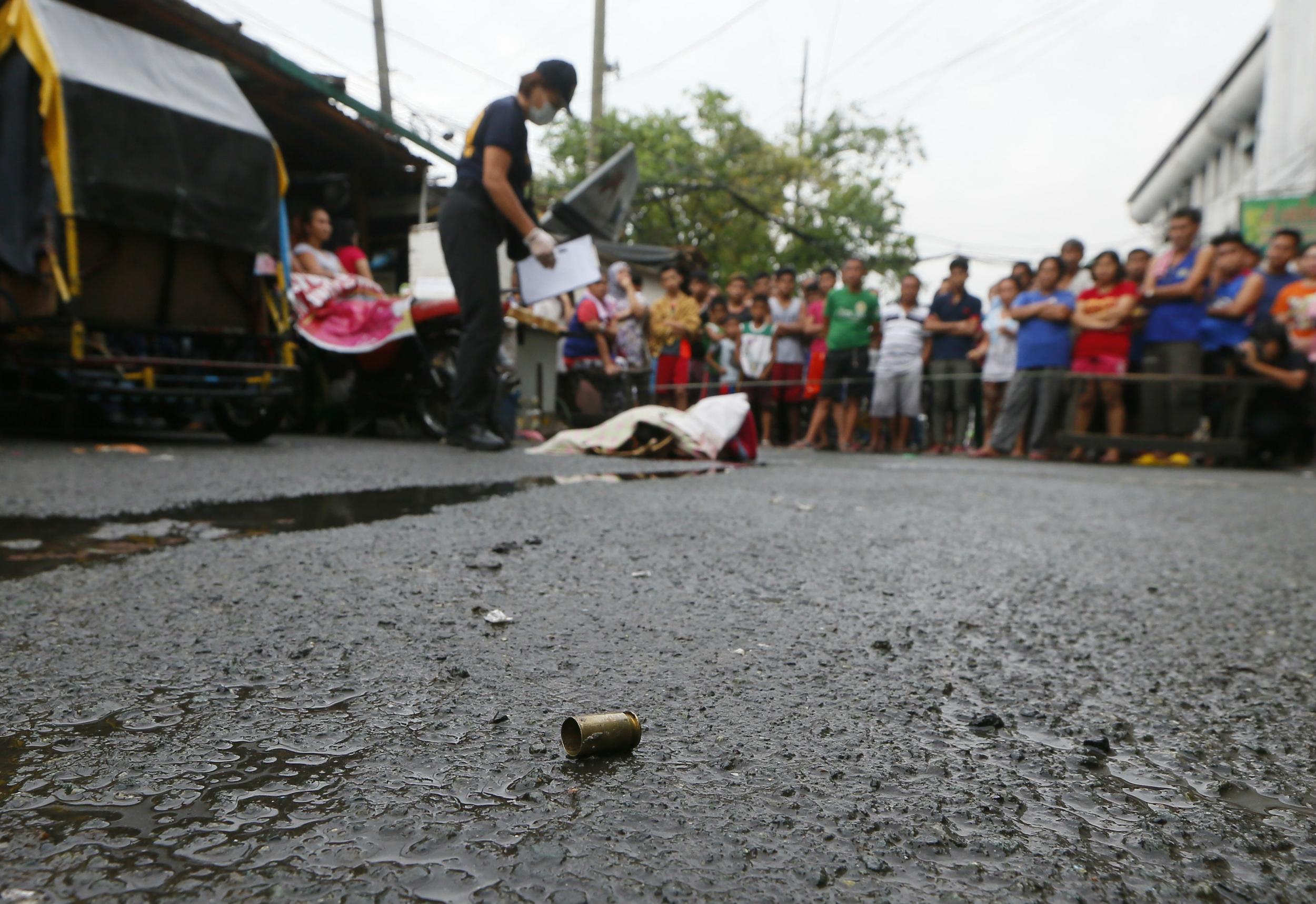 At least 6,000 people have been killed since Mr Duterte took office in July