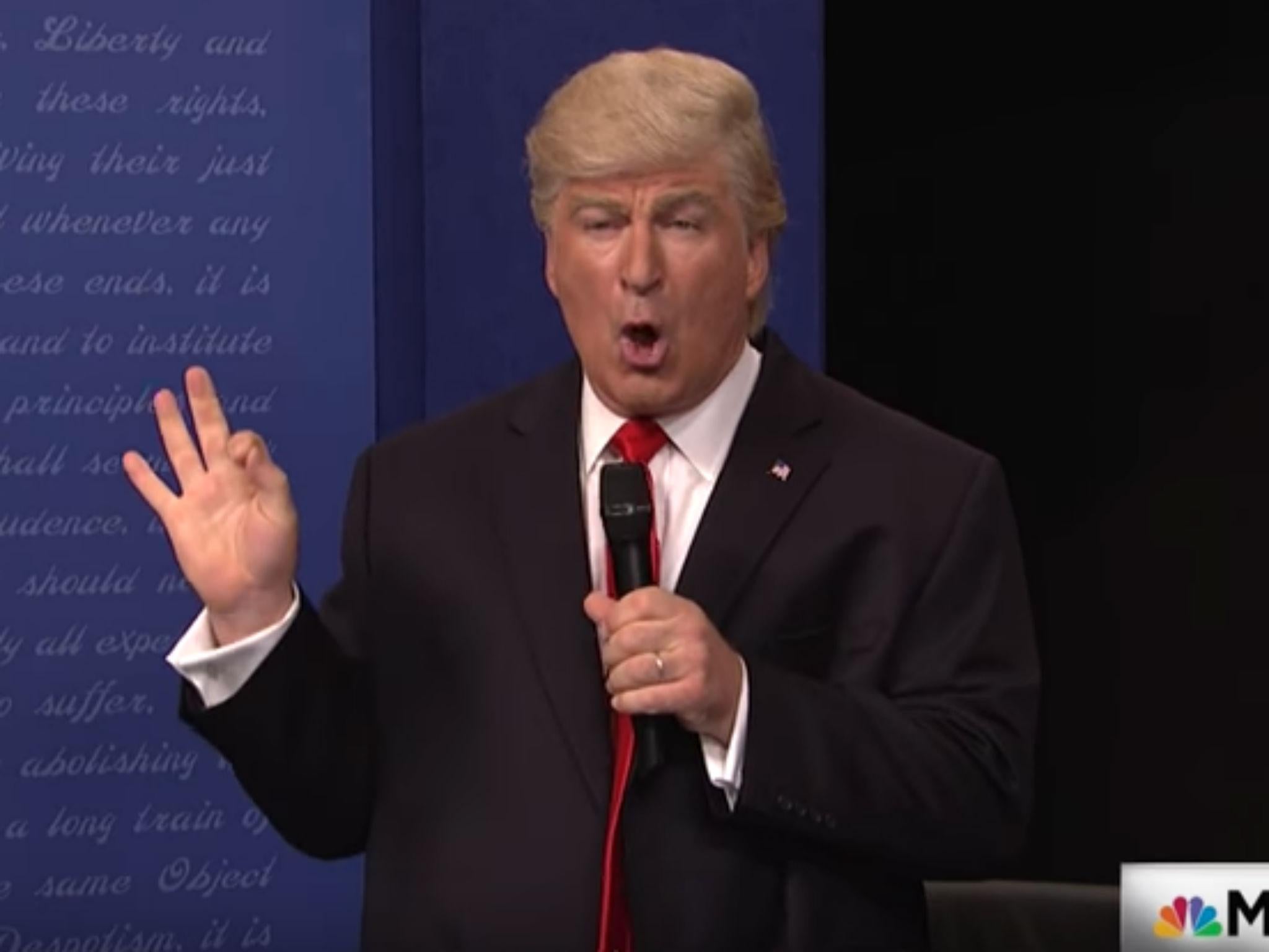 Alec Baldwin as Donald Trump