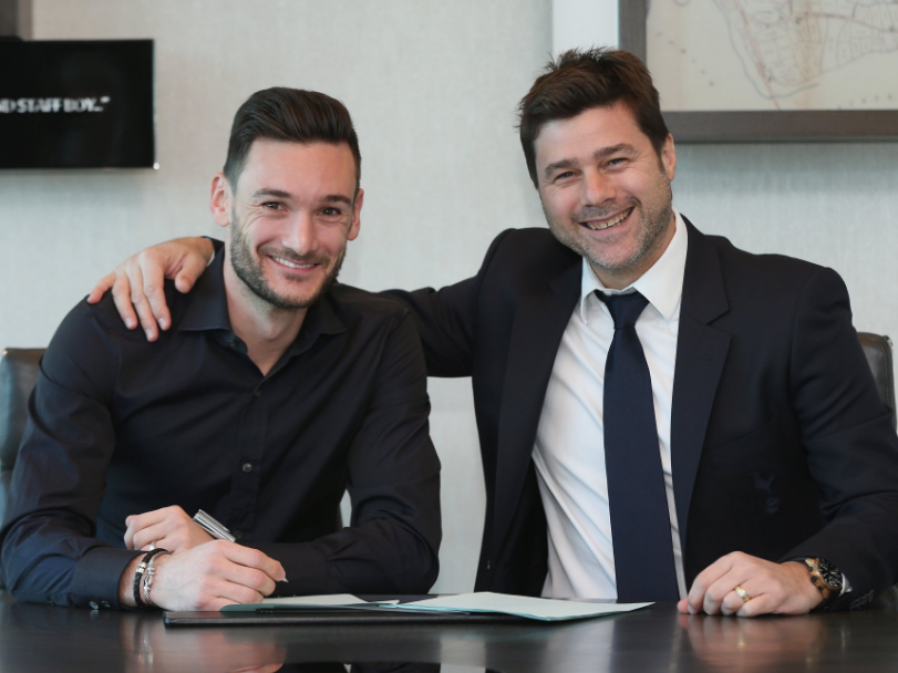 Lloris followed Harry Kane in committing until 2022 (@SpursOfficial )