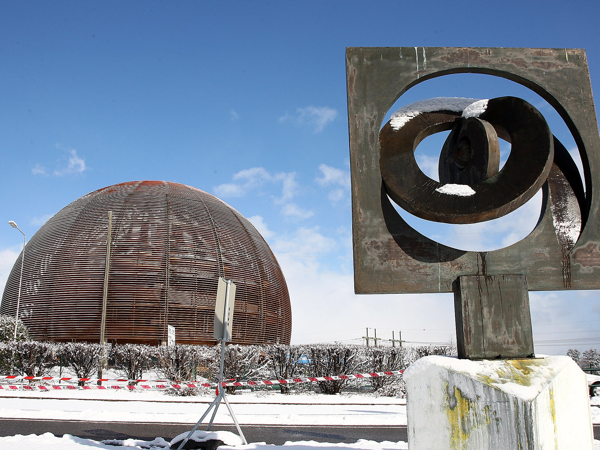 A General view of the CERN (European Organization for Nuclear research)