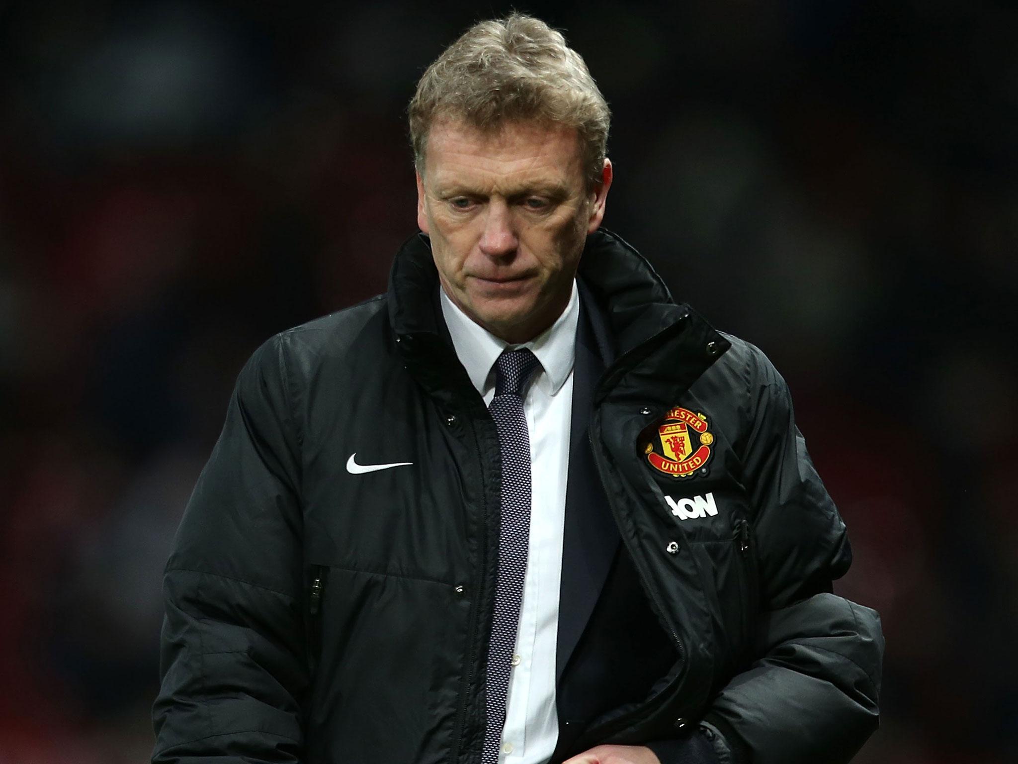 Moyes was sacked by United in April 2014