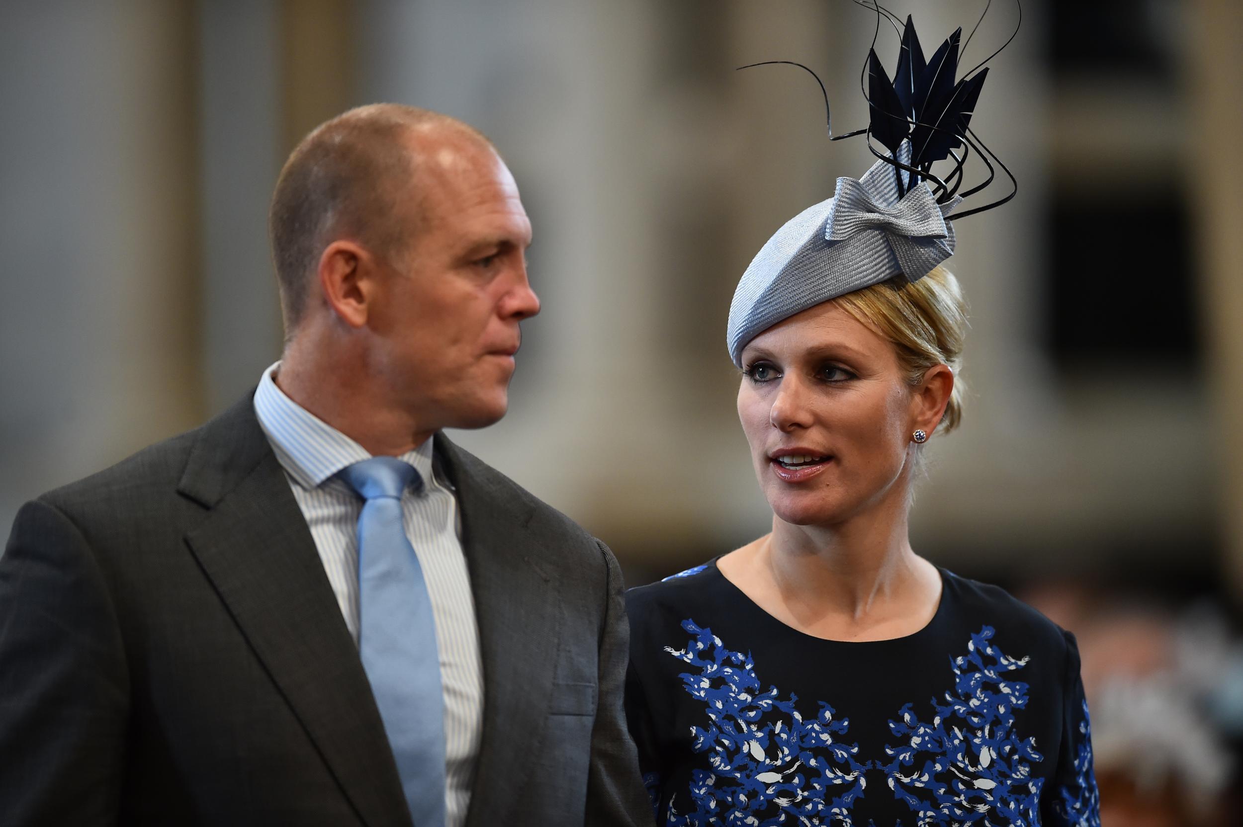 Zara and Mike Tindall