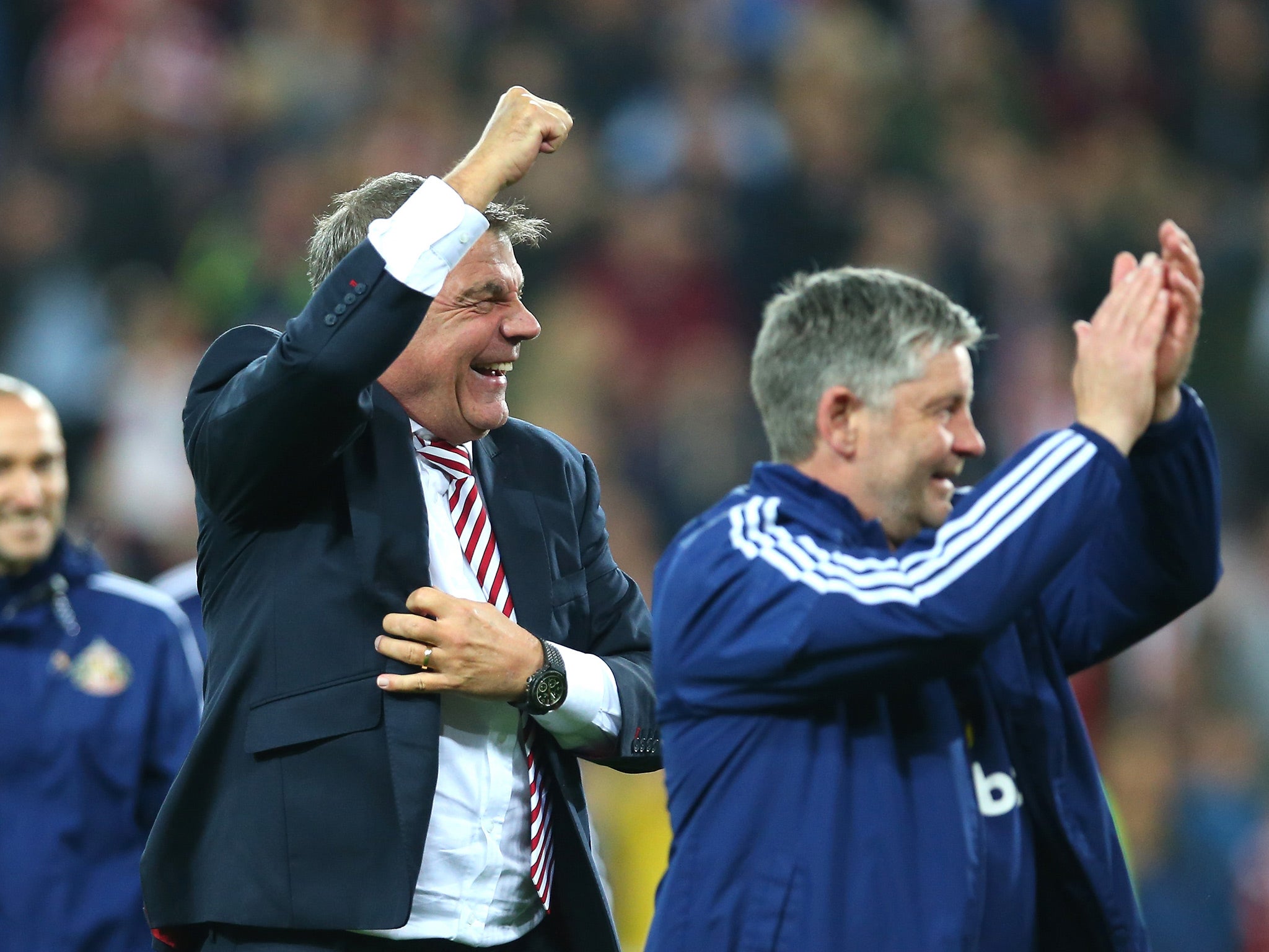 Allardyce masterminded a survival escape at Sunderland last season