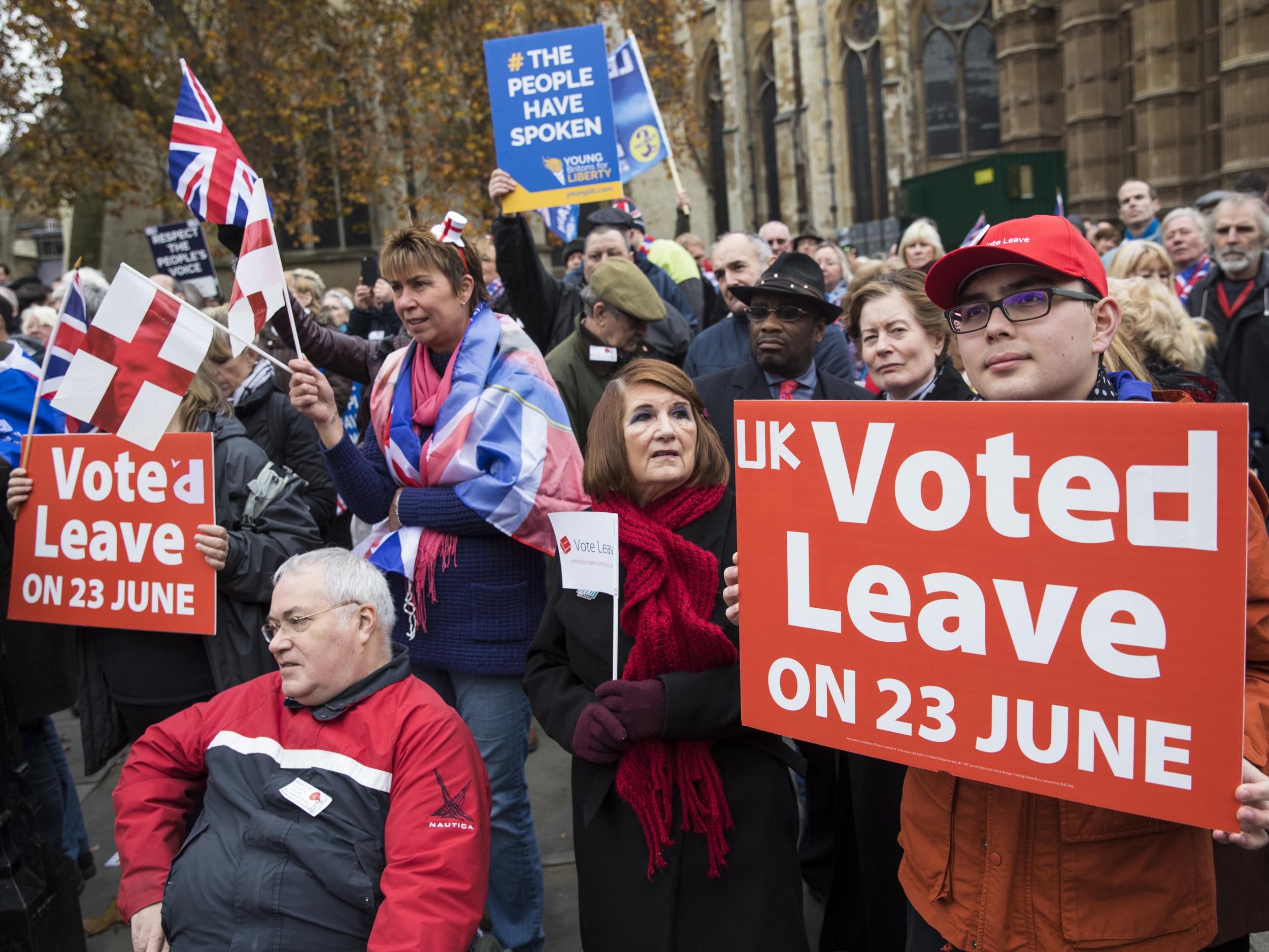 ‘The Brexit vote was a cry of despair by the poorly educated and those employed in dead-end jobs’