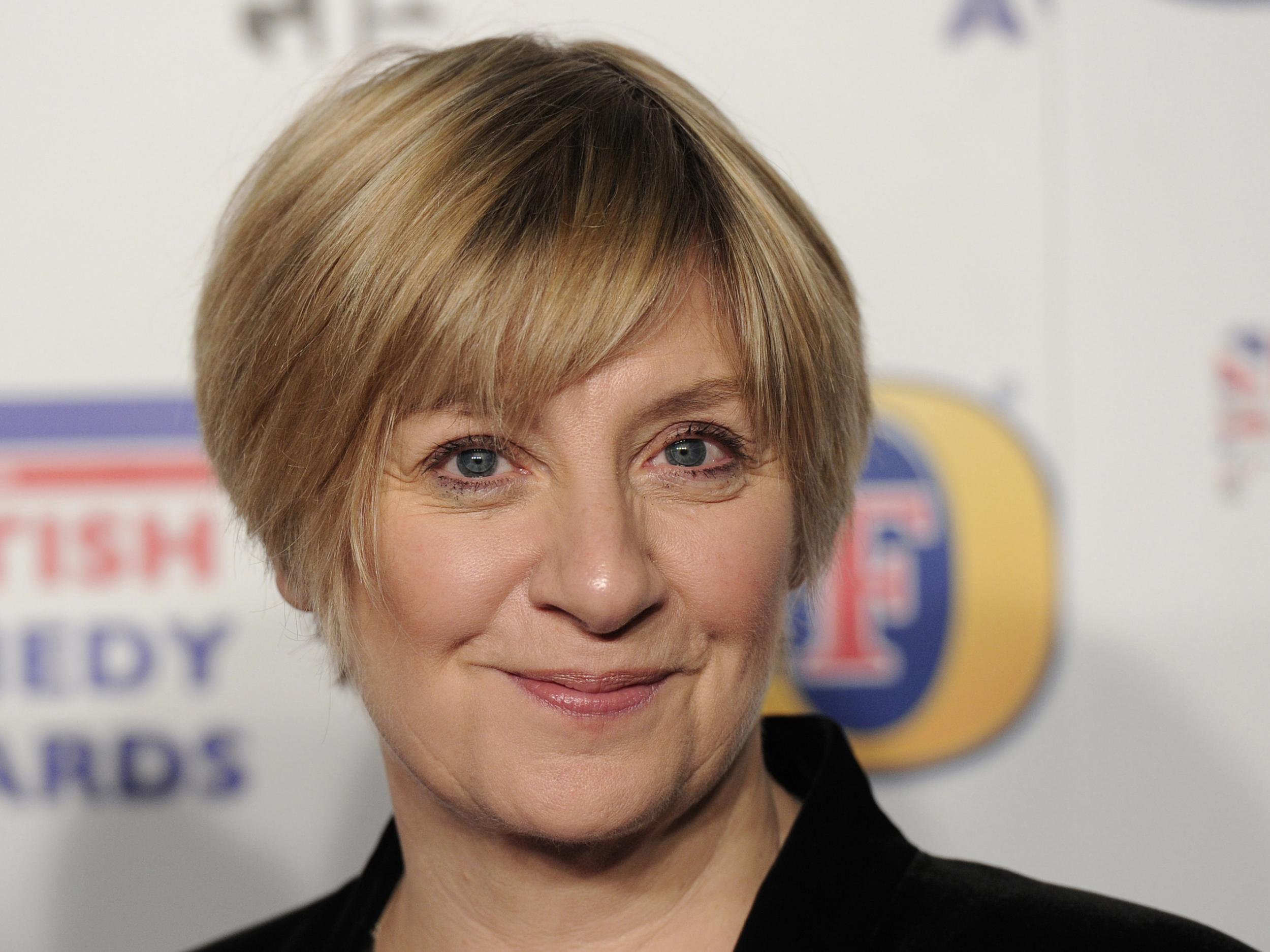 British comedian Victoria Wood attends the British Comedy Awards in London on December 16, 2011