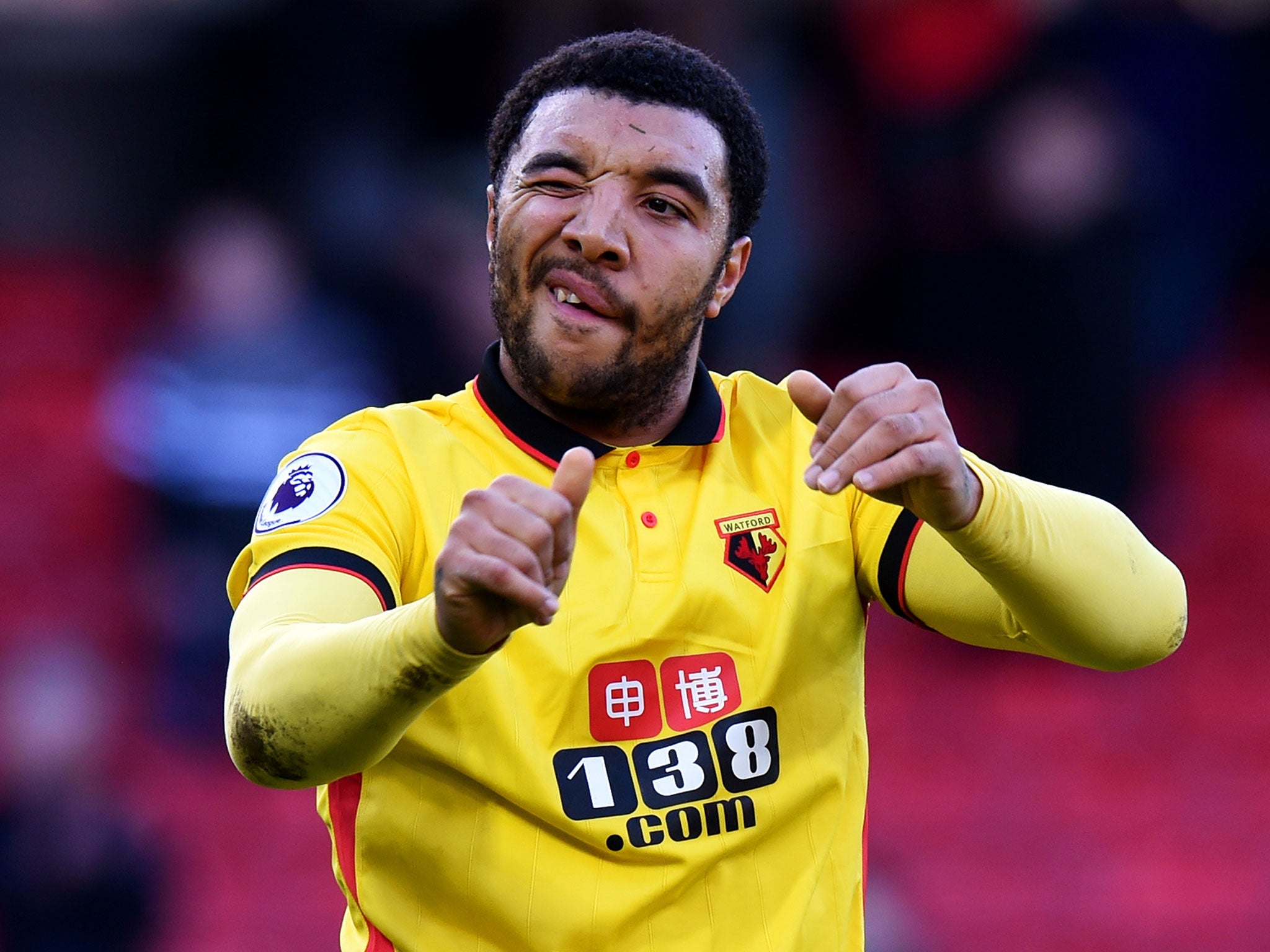 Deeney's effort ensured Watford spoiled Sam Allardyce's Crystal Palace debut