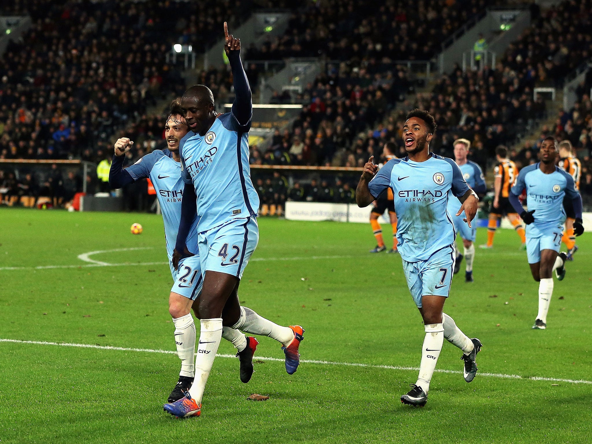 Toure broke the deadlock with a second-half spot kick