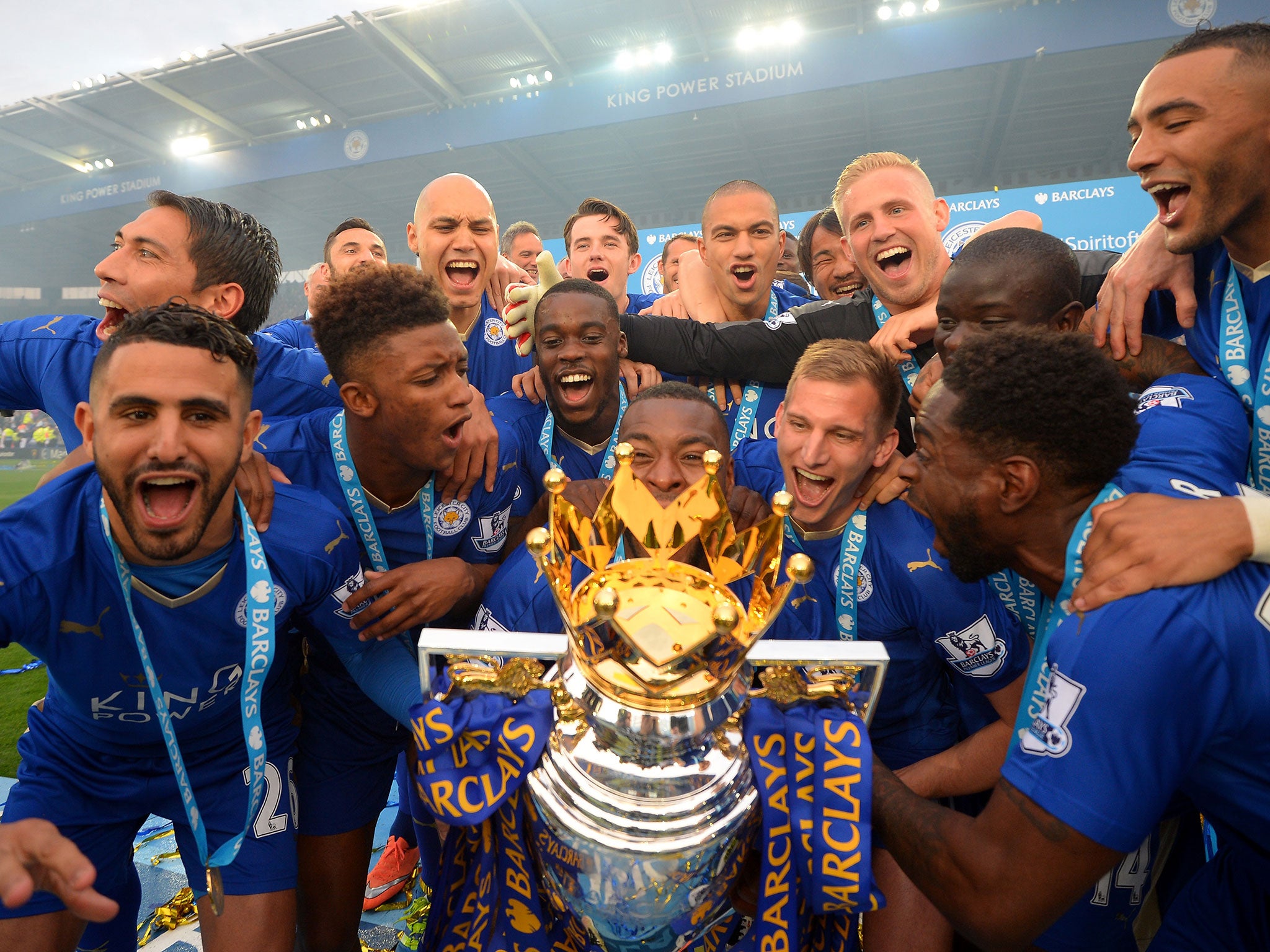 Leicester City made history as they were crowned champions of the English Premier League