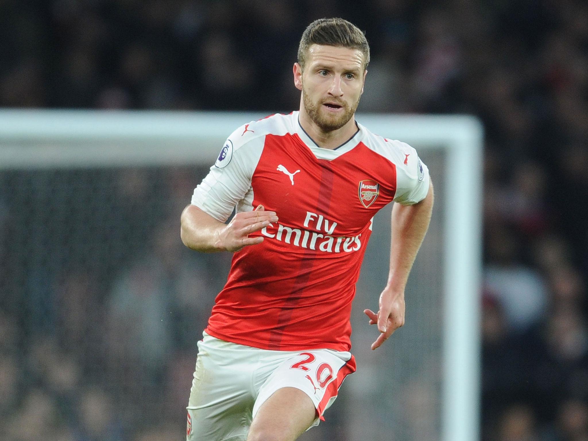 Shkodran Mustafi will return for Arsenal for their Premier League clash with Crystal Palace