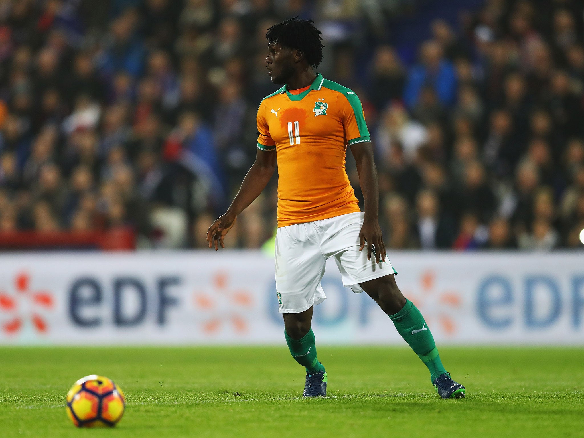 Kessie will head to Gabon with the Ivory Coast in January for the African Cup of Nations