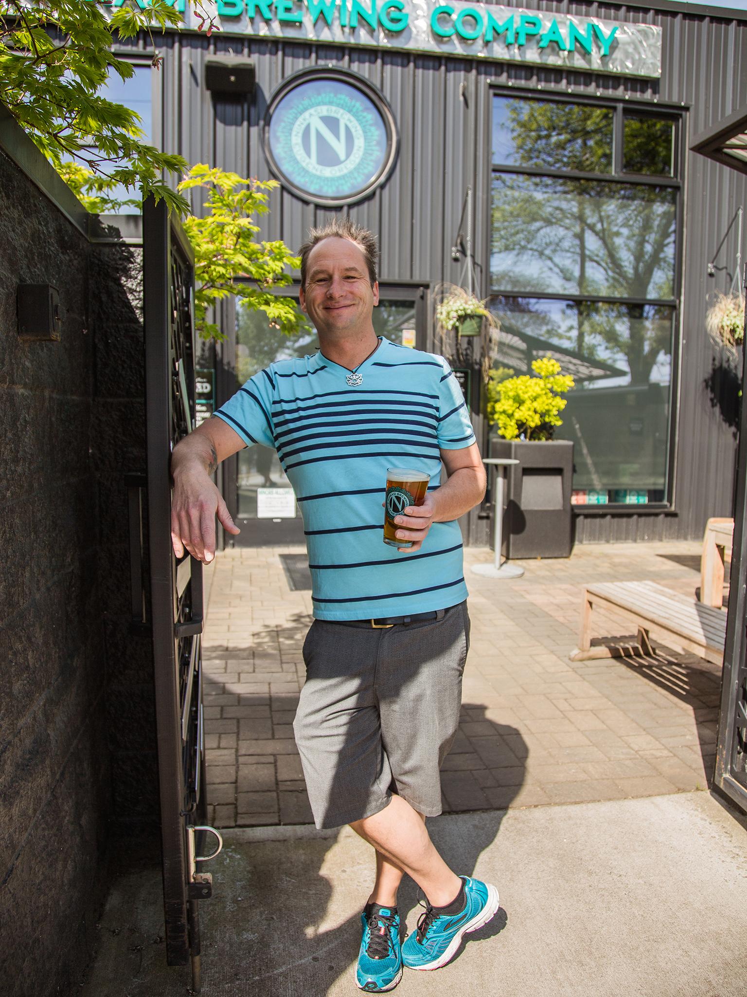 Jamie Floyd is a brewmaster in the US (Ninkasi Brewing )