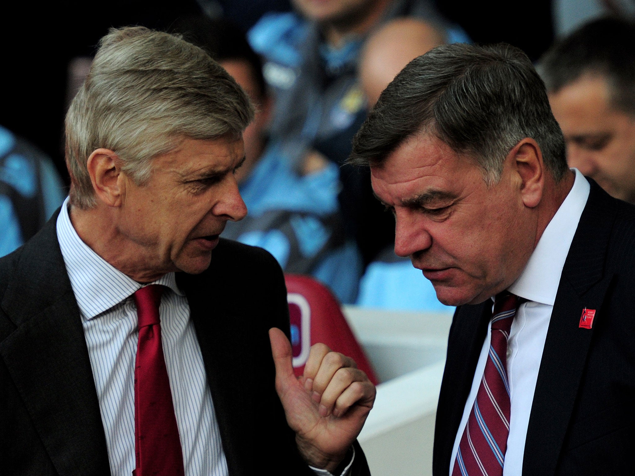 Wenger and Allardyce renew their rivalry on New Year's Day