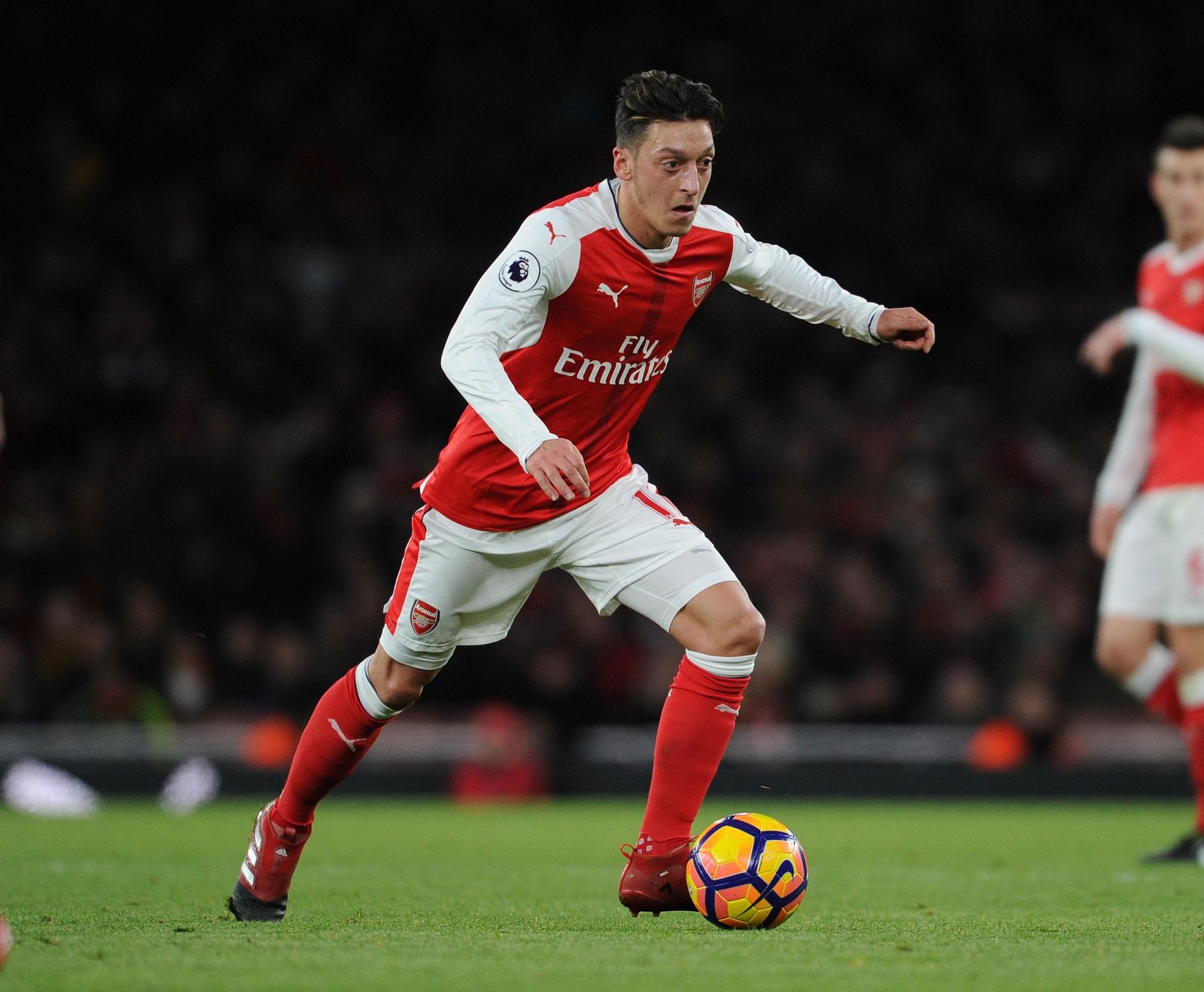 Mesut Ozil is under pressure to deliver for Arsenal against Crystal Palace (Getty )