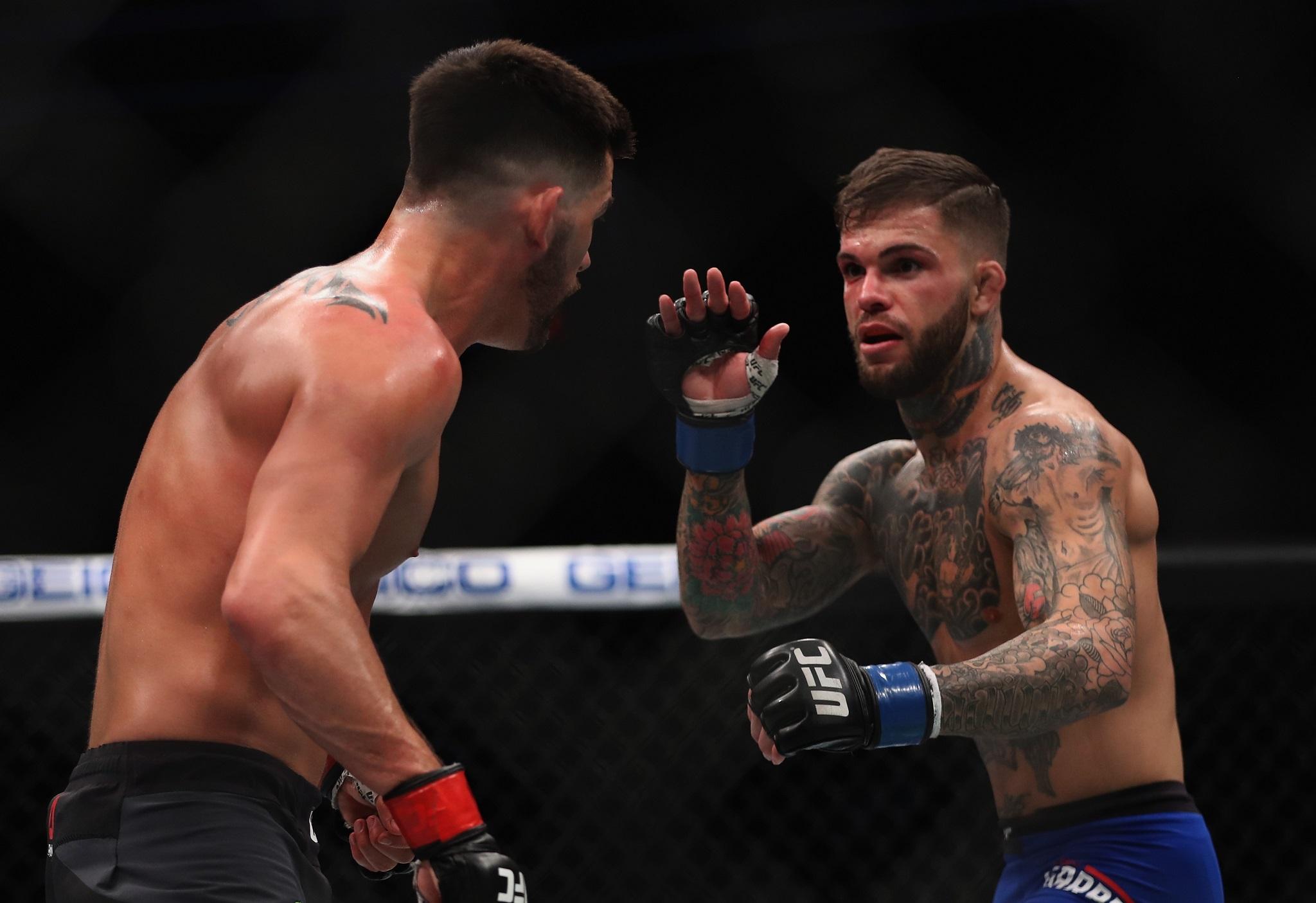 Cody Garbrandt beat Dominick Cruz to win the UFC bantamweight championship