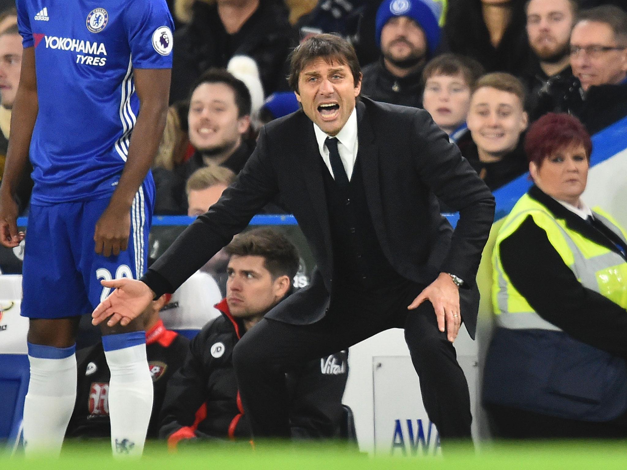 Conte will be looking to see a response from his side following their 2-0 defeat by Tottenham