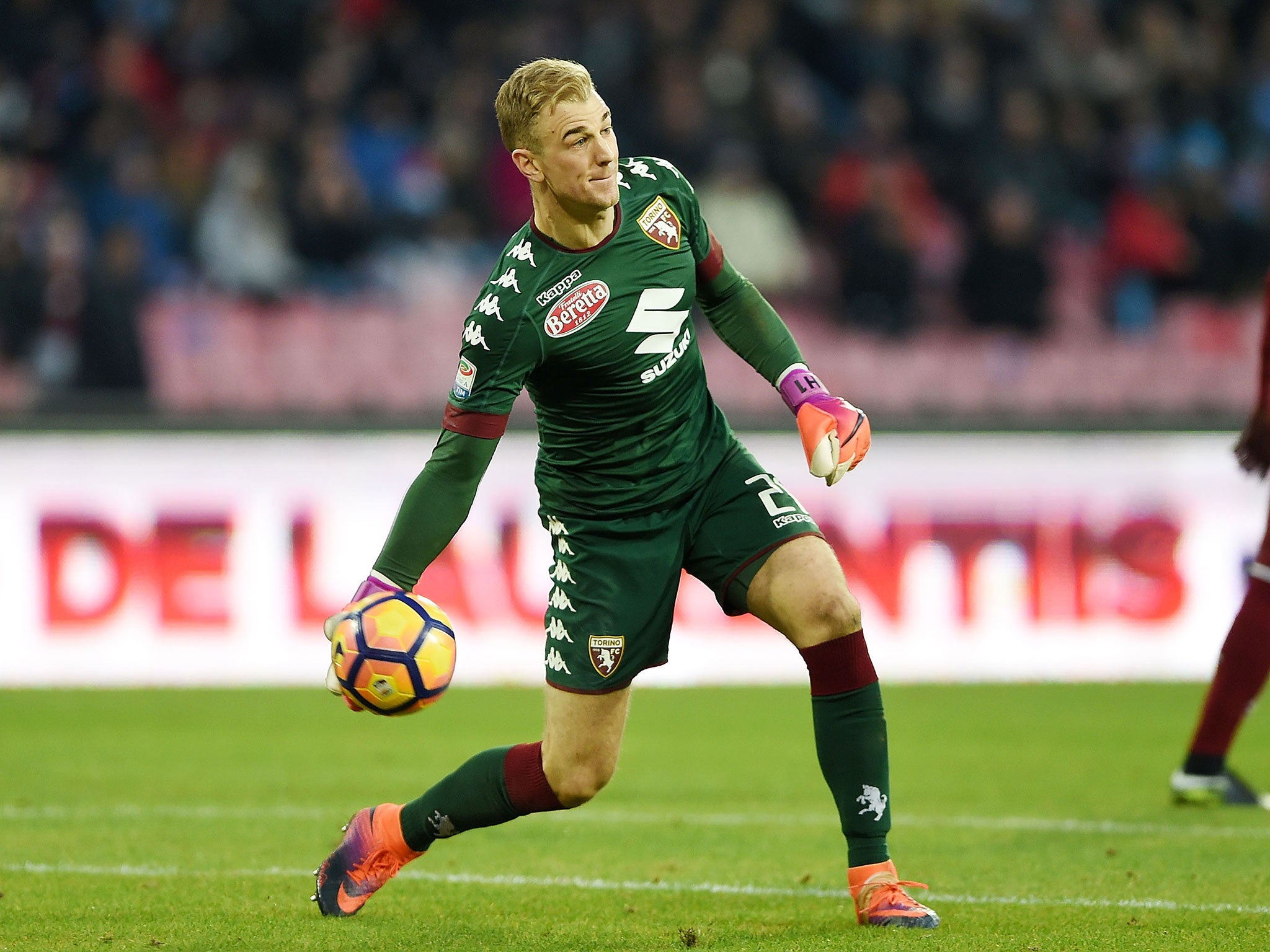 Joe Hart in action for Torino