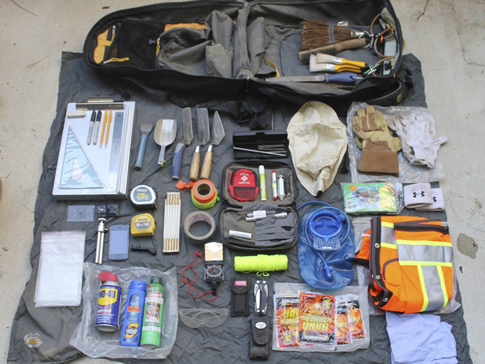 Tools of the trade: an archaeologist’s kit