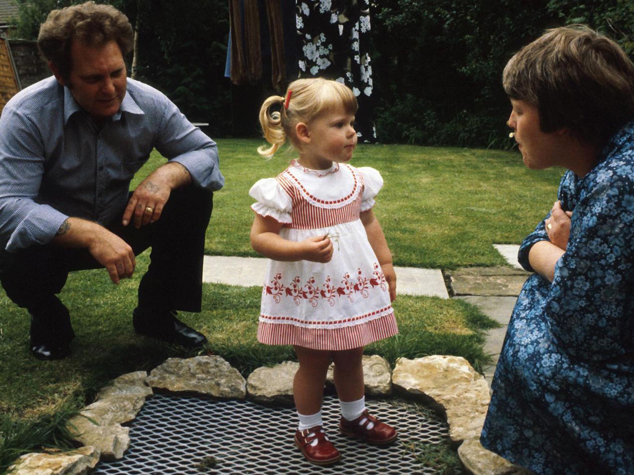 Louise Brown at the age of 3 in January, 1981, at the Brown family home in Oldham