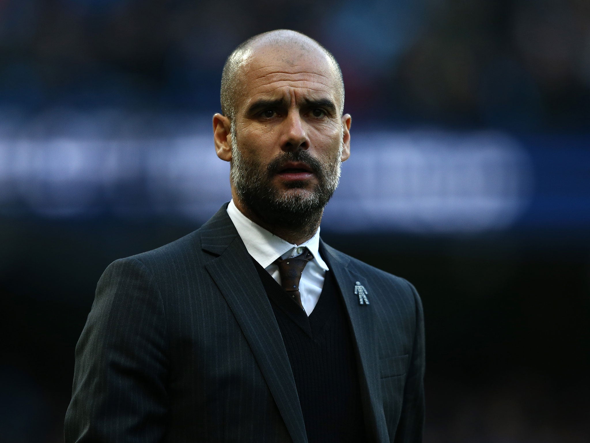 Guardiola is showing signs of cracking under the pressure