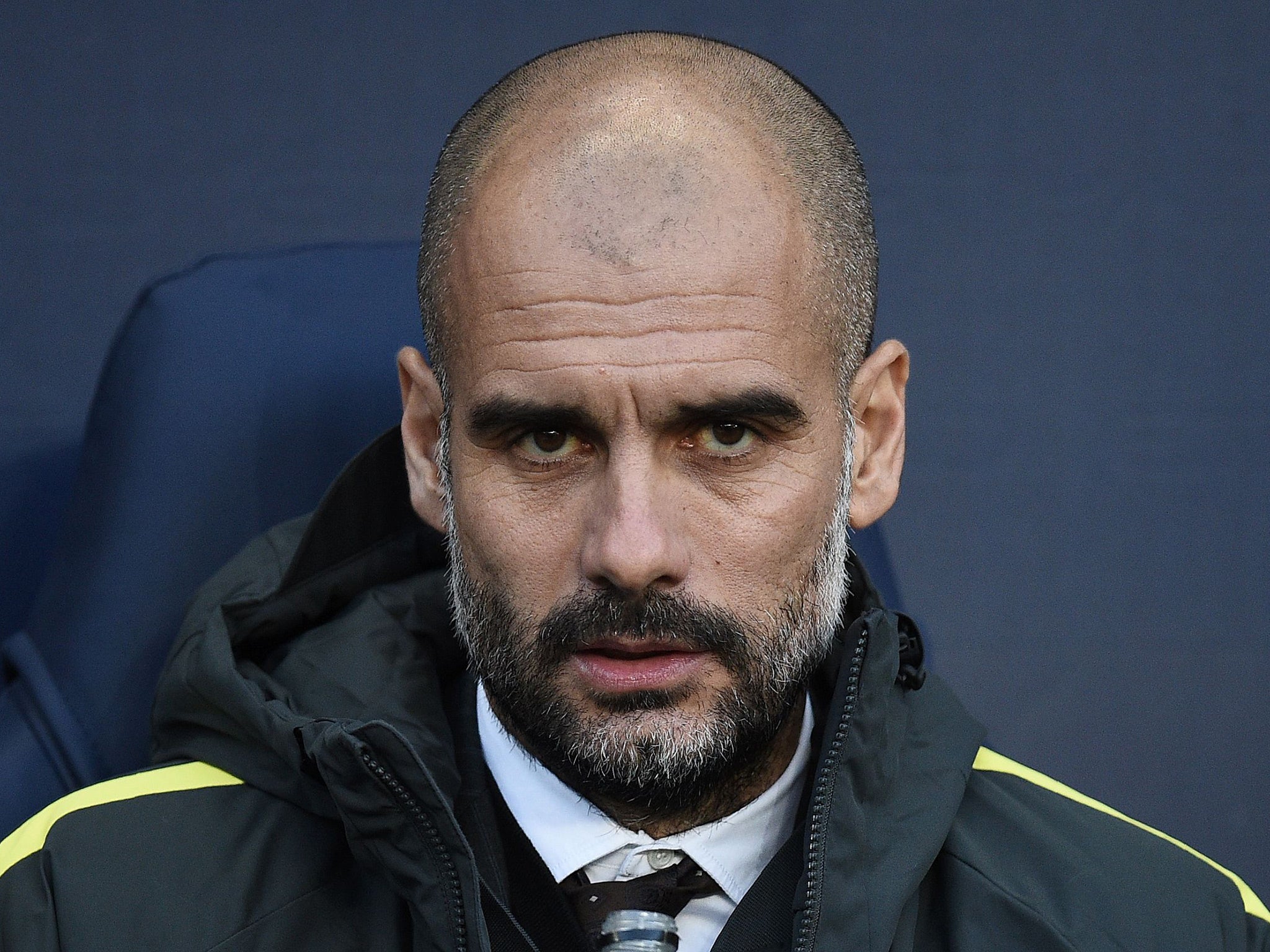 Guardiola appeared disgruntled after Monday's win over Burnley