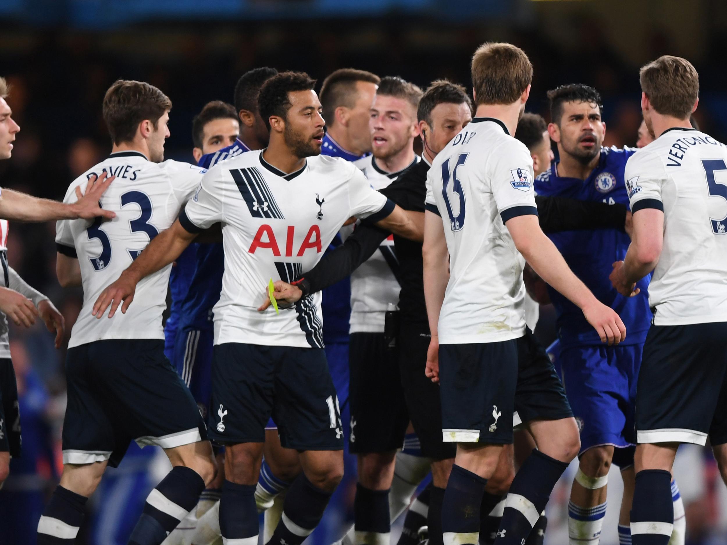 Tempers boiled over in the fixture between the two sides last season