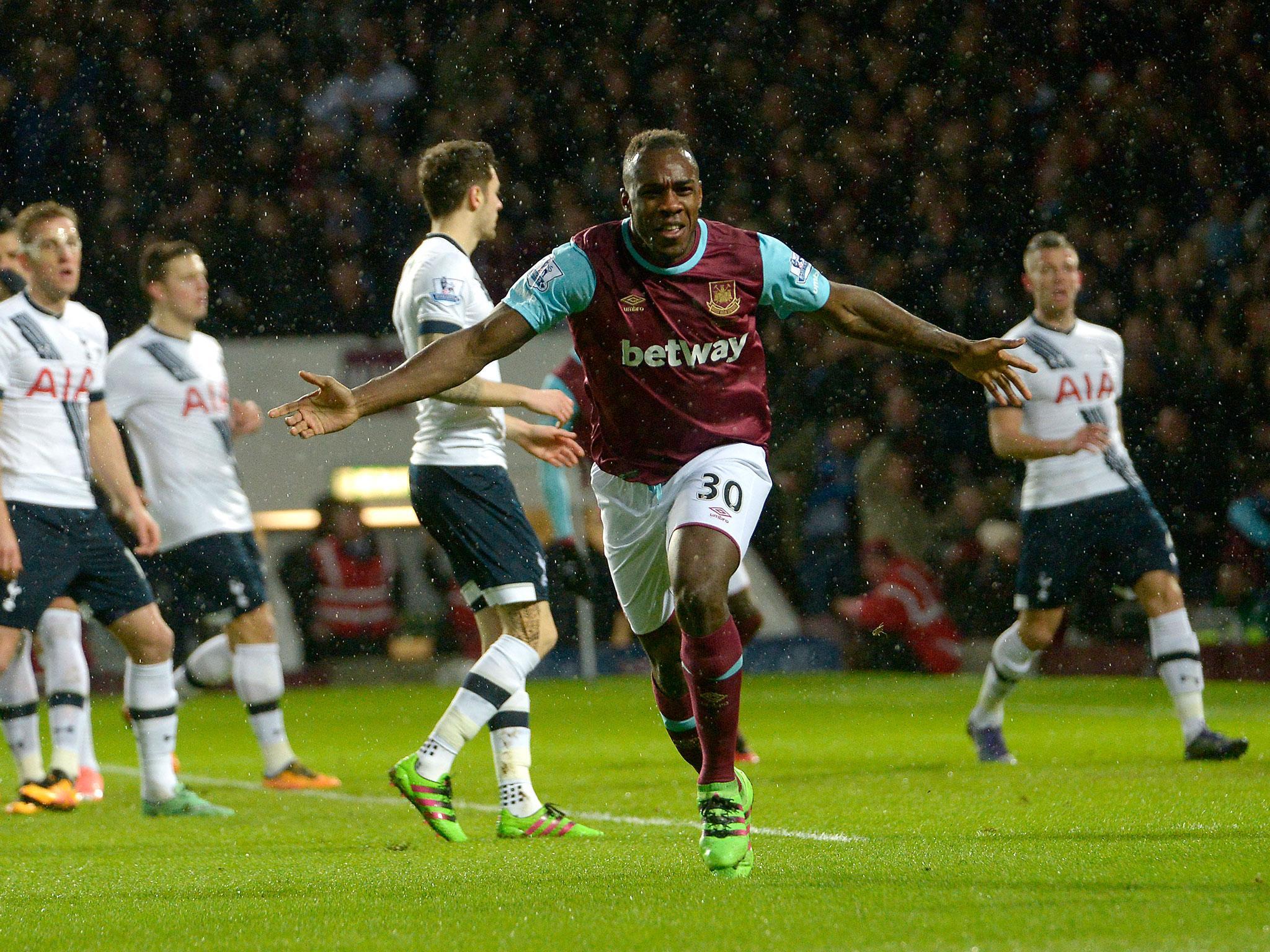 Antonio is West Ham's top scorer this season with eight goals