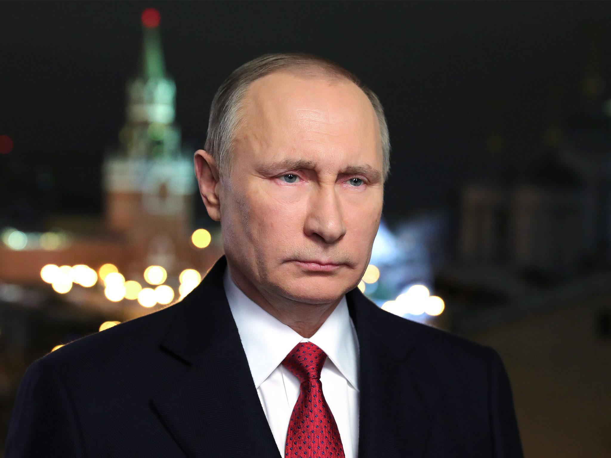 Vladimir Putin has denied being behind the hacks