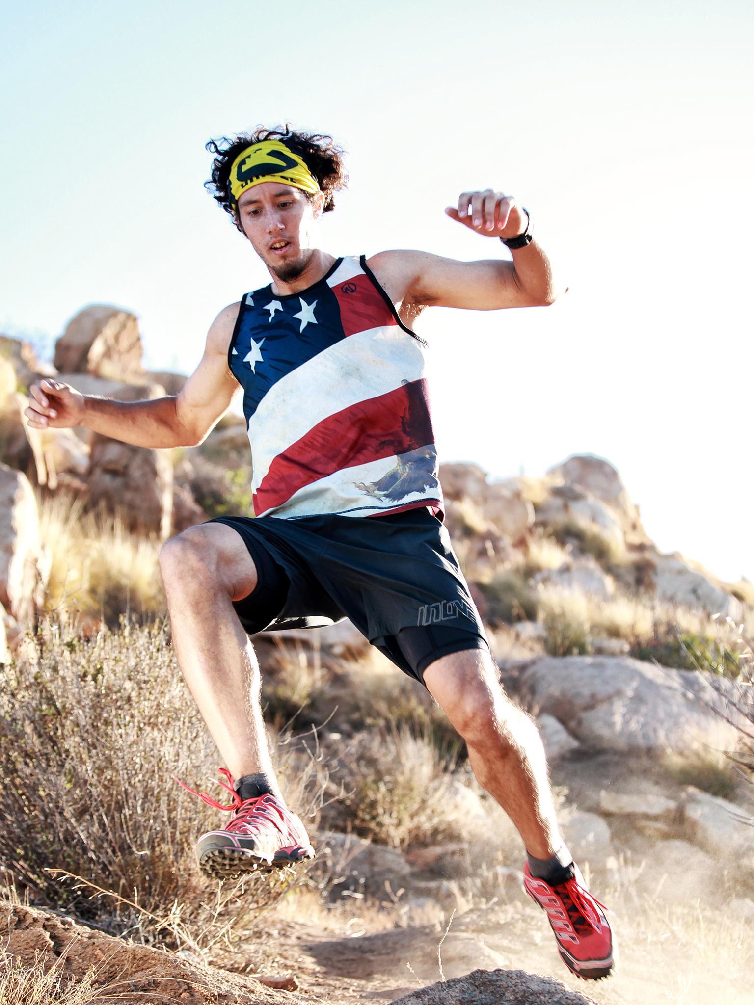 Nick Hollon has run around 45 ultramarathons.