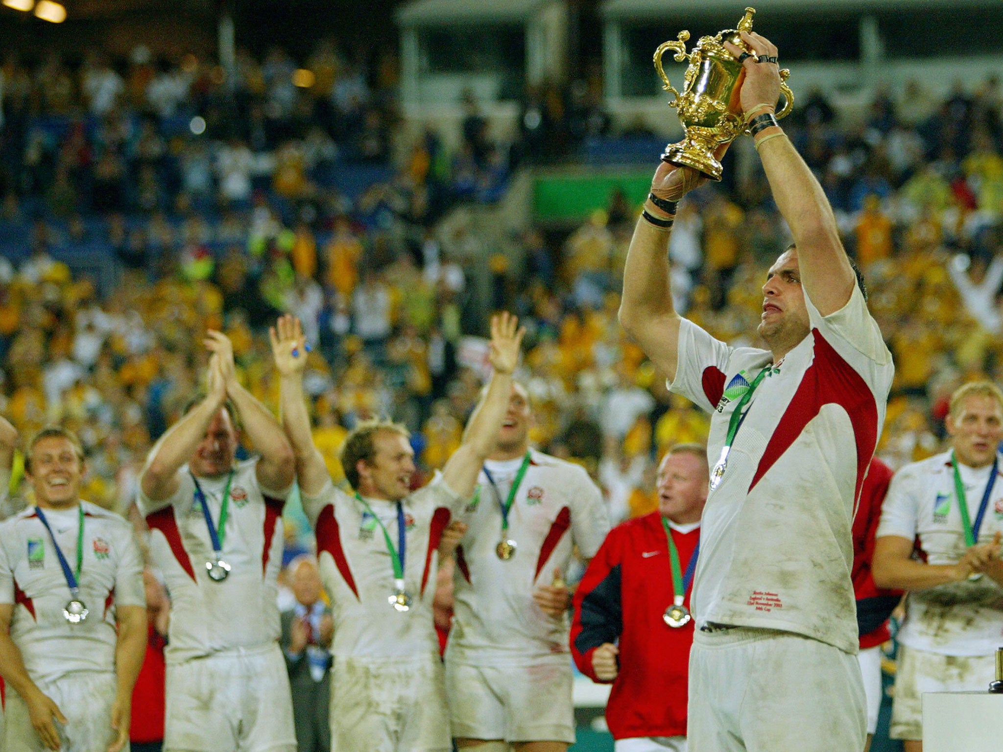 Johnson led England to World Cup victory in 2003