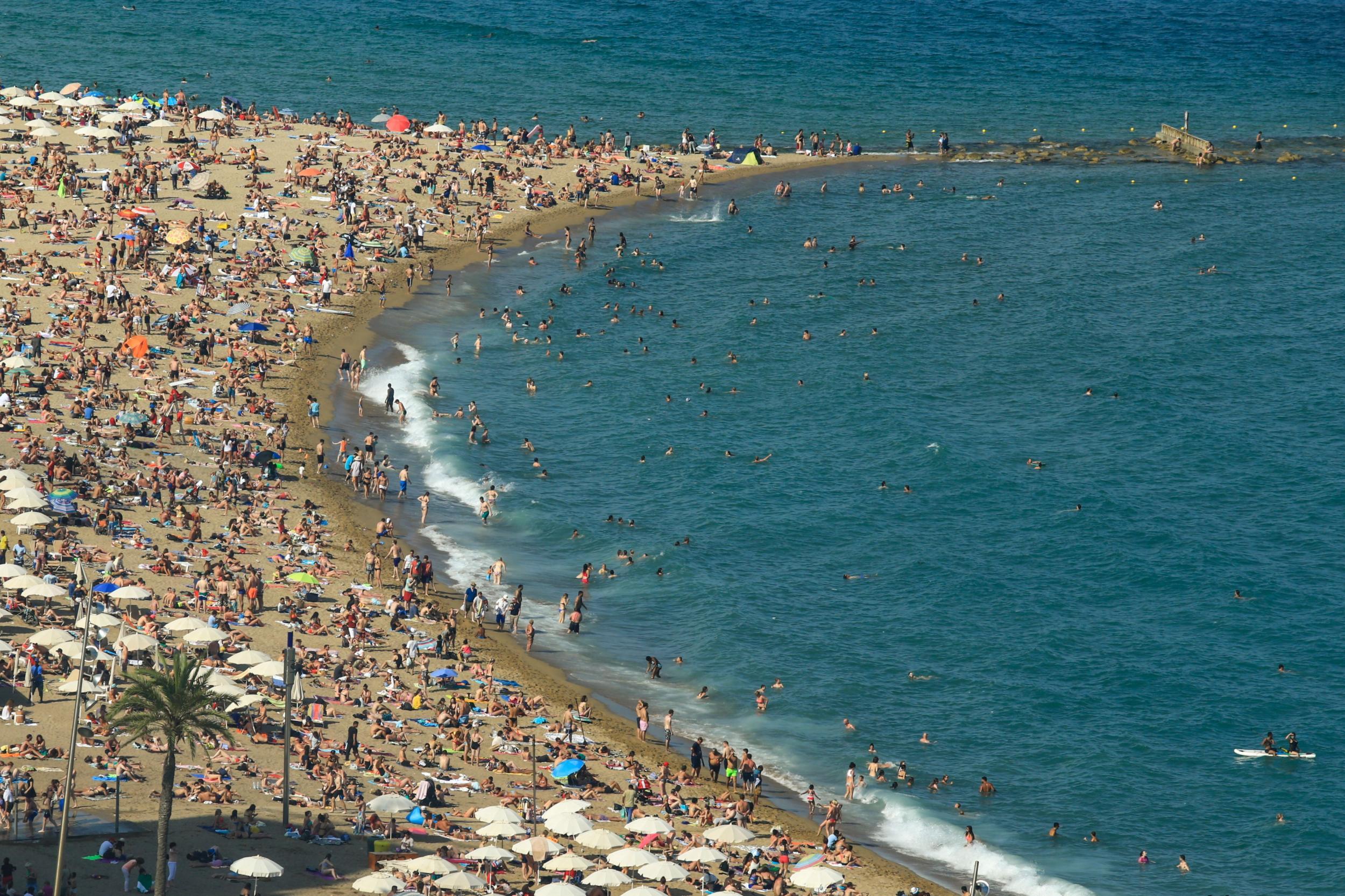 Barcelona’s Barceloneta beach