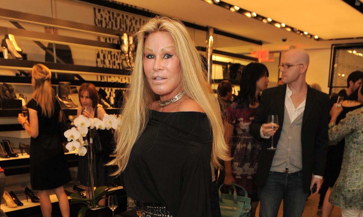 Jocelyn Wildenstein at the after party for the premiere of 'Coco Before CHANEL', 2009.