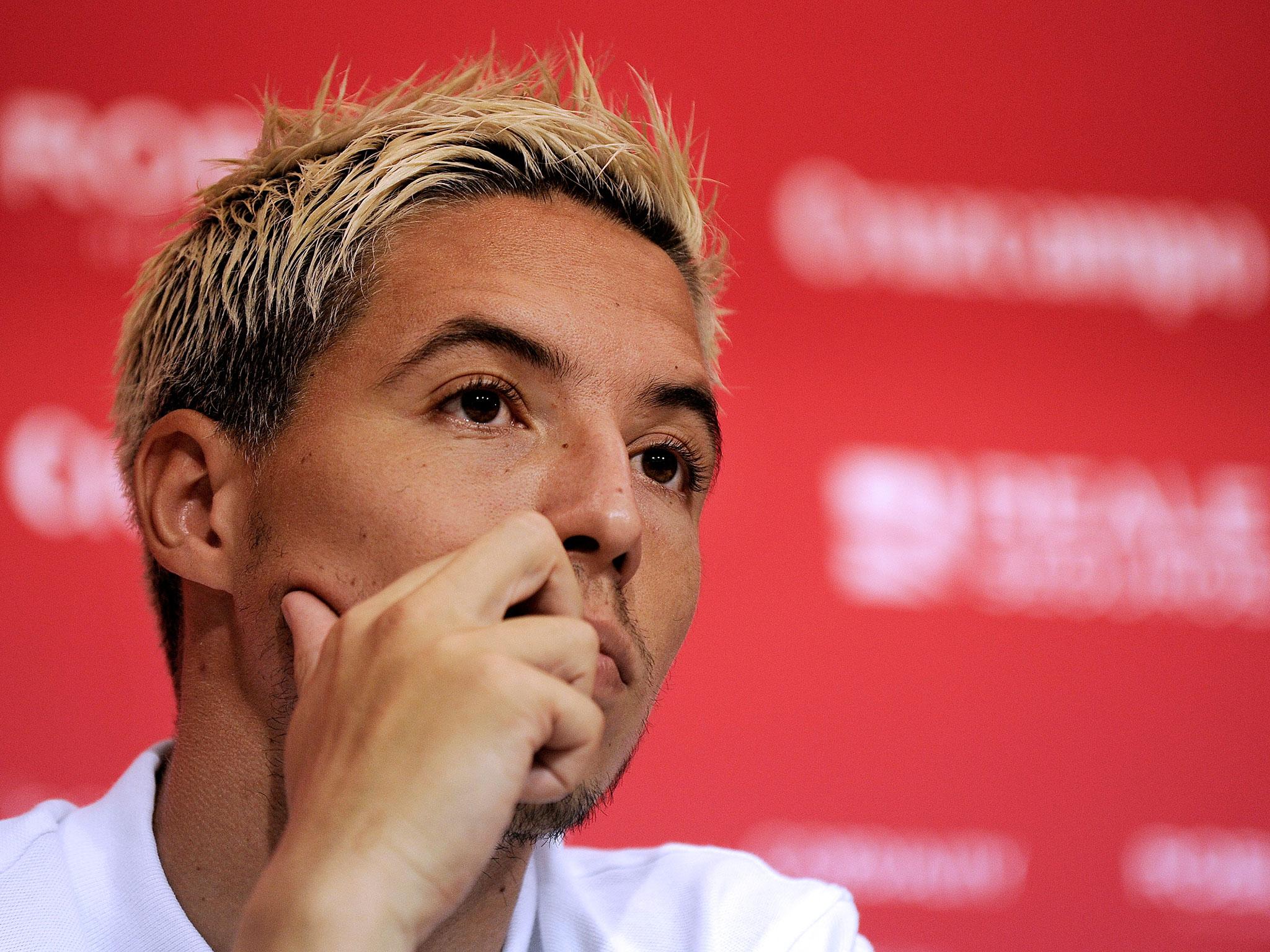 Nasri faces an uncertain future following the allegation he had undergone intravenous therapy