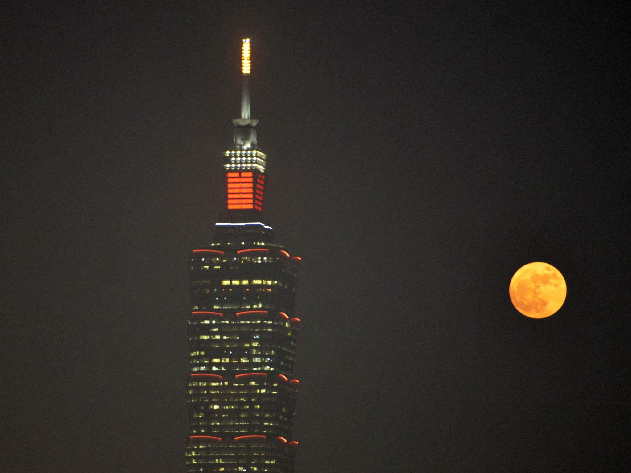 The Taipei 101 Tower has bowed out of the race